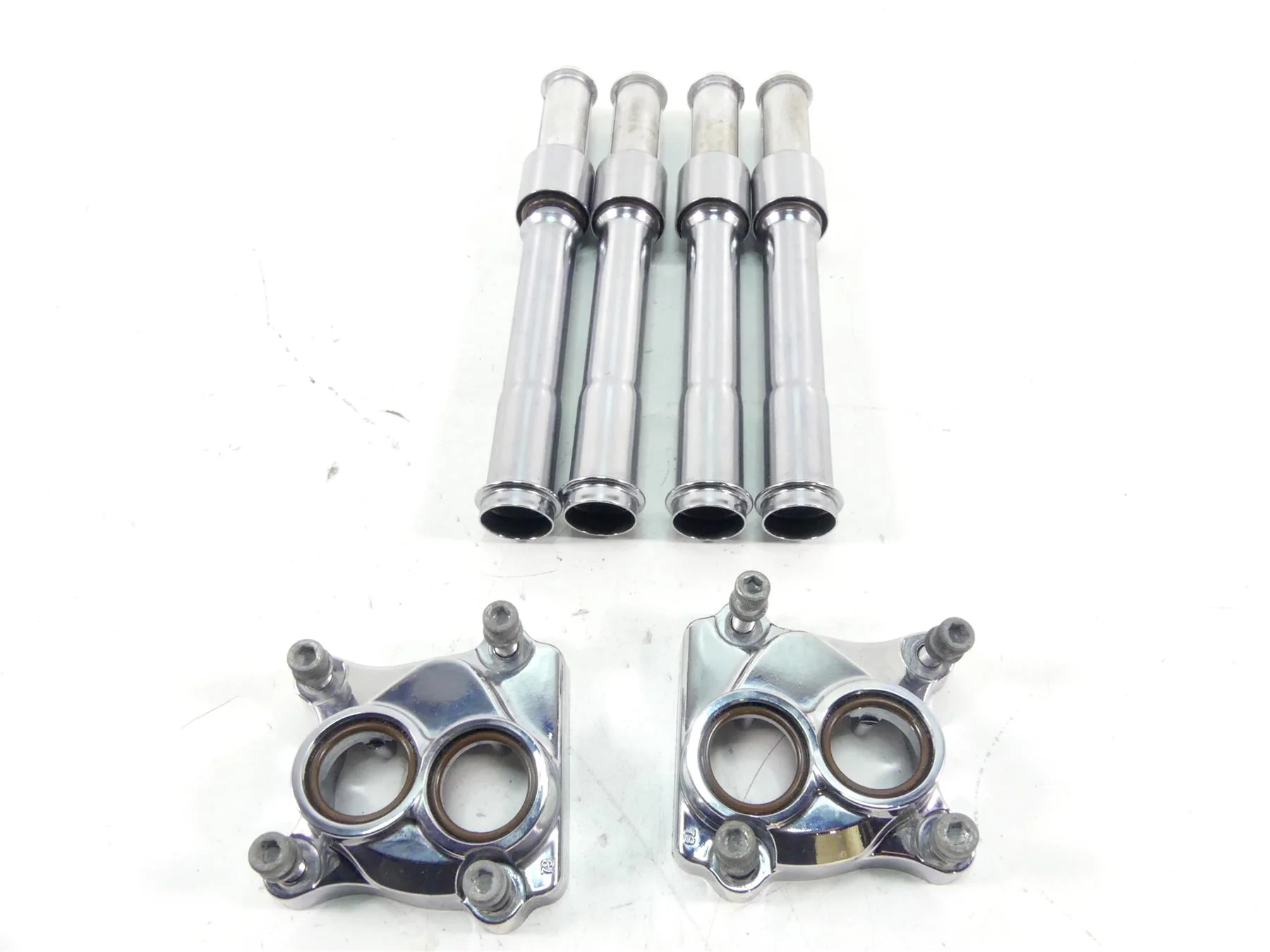 2017 Harley Softail FXSB Breakout Push Rod Lifter Chrome Cover Set 17965-99