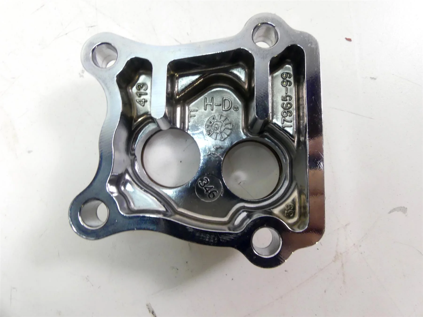 2017 Harley Softail FXSB Breakout Push Rod Lifter Chrome Cover Set 17965-99 - Image 10