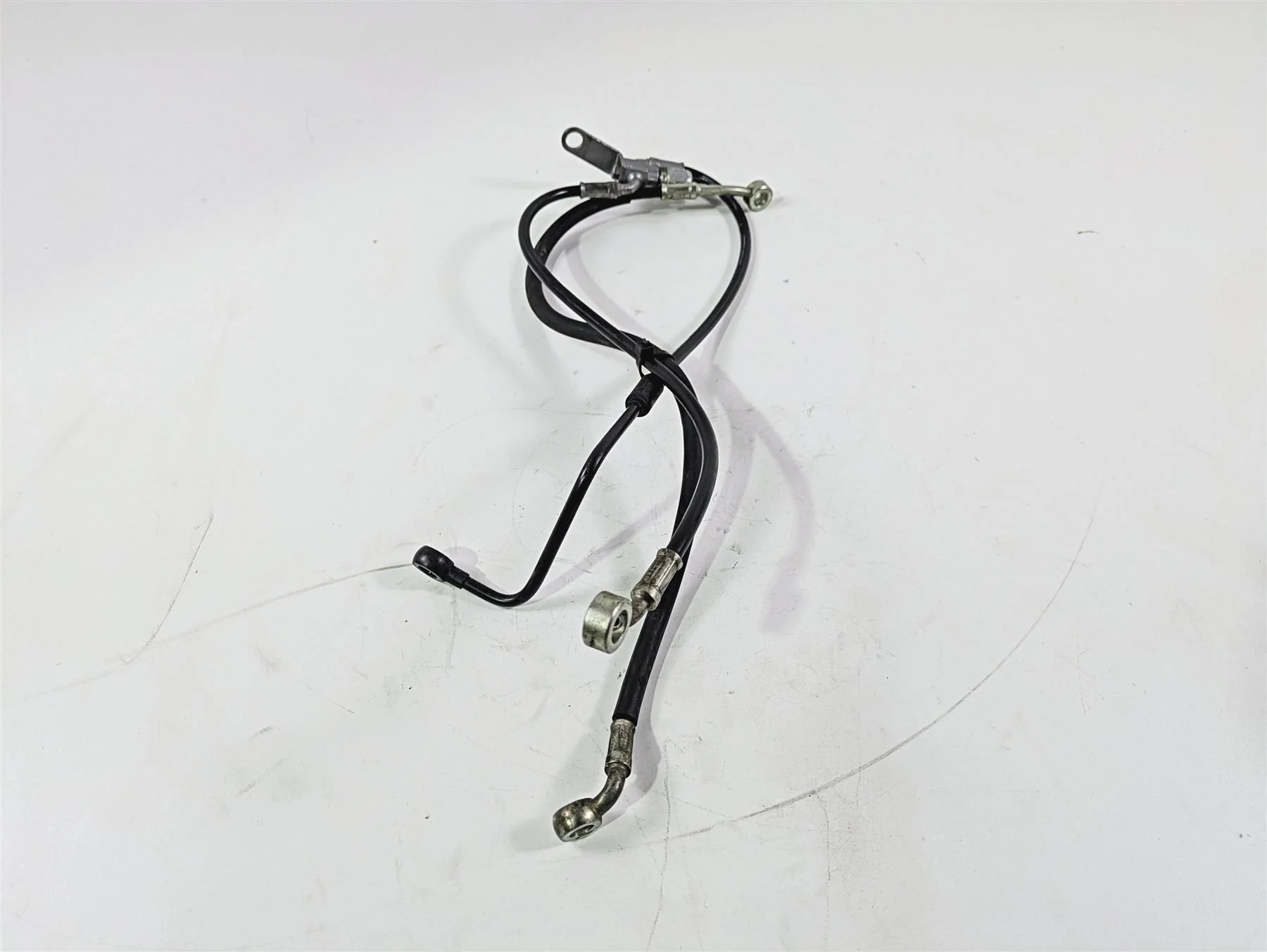 2017 Harley Softail Heritage Classic FLSTC Abs Rear Brake Line Set 43373-11A - Image 2