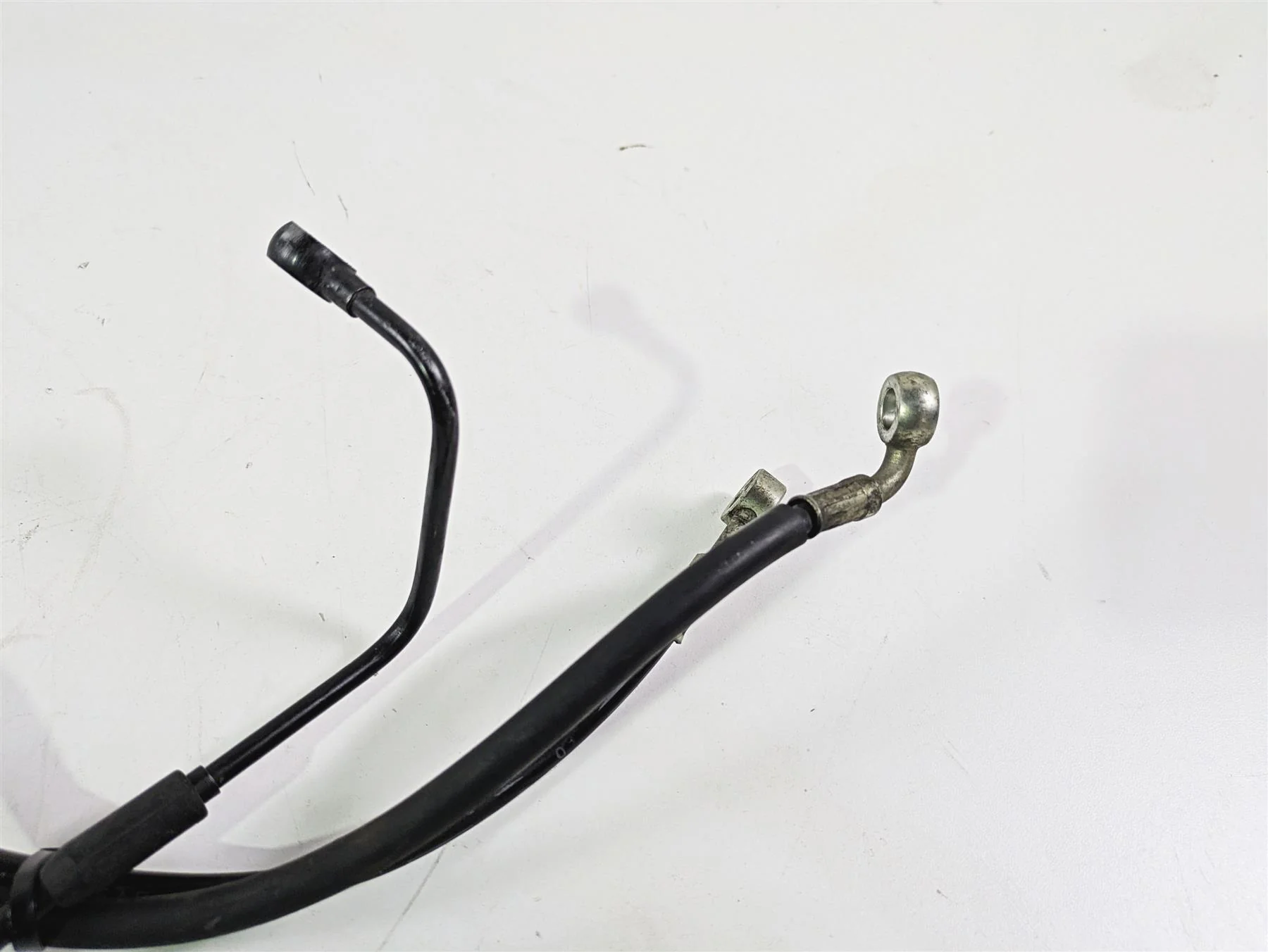 2017 Harley Softail Heritage Classic FLSTC Abs Rear Brake Line Set 43373-11A - Image 8