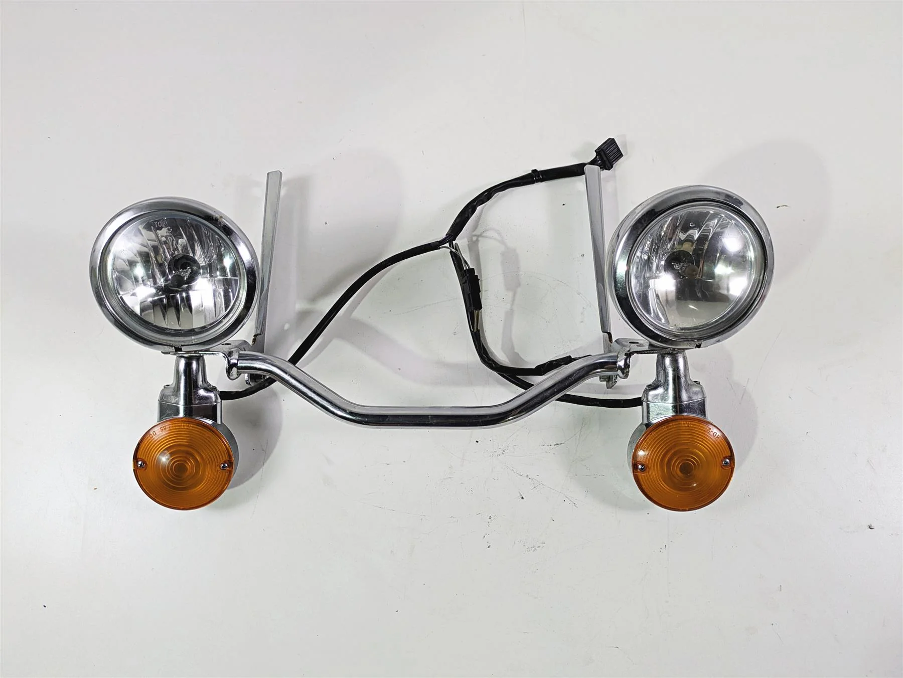 2017 Harley Softail Heritage Classic FLSTC Front Spotlight Blinker READ 58082-02 - Image 5
