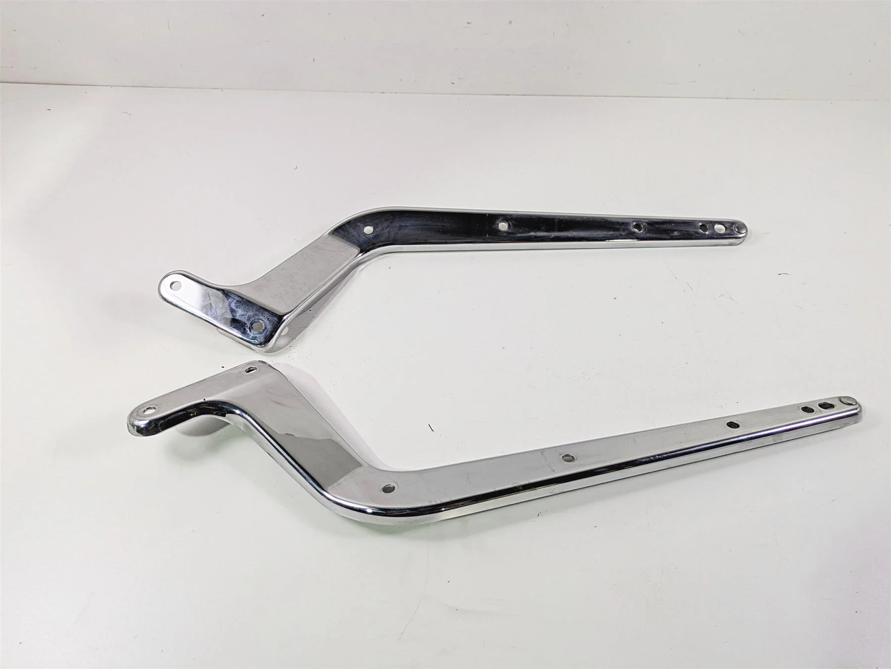 2017 Harley Softail Heritage Classic FLSTC Rear Chrome Braces Struts 59954-08