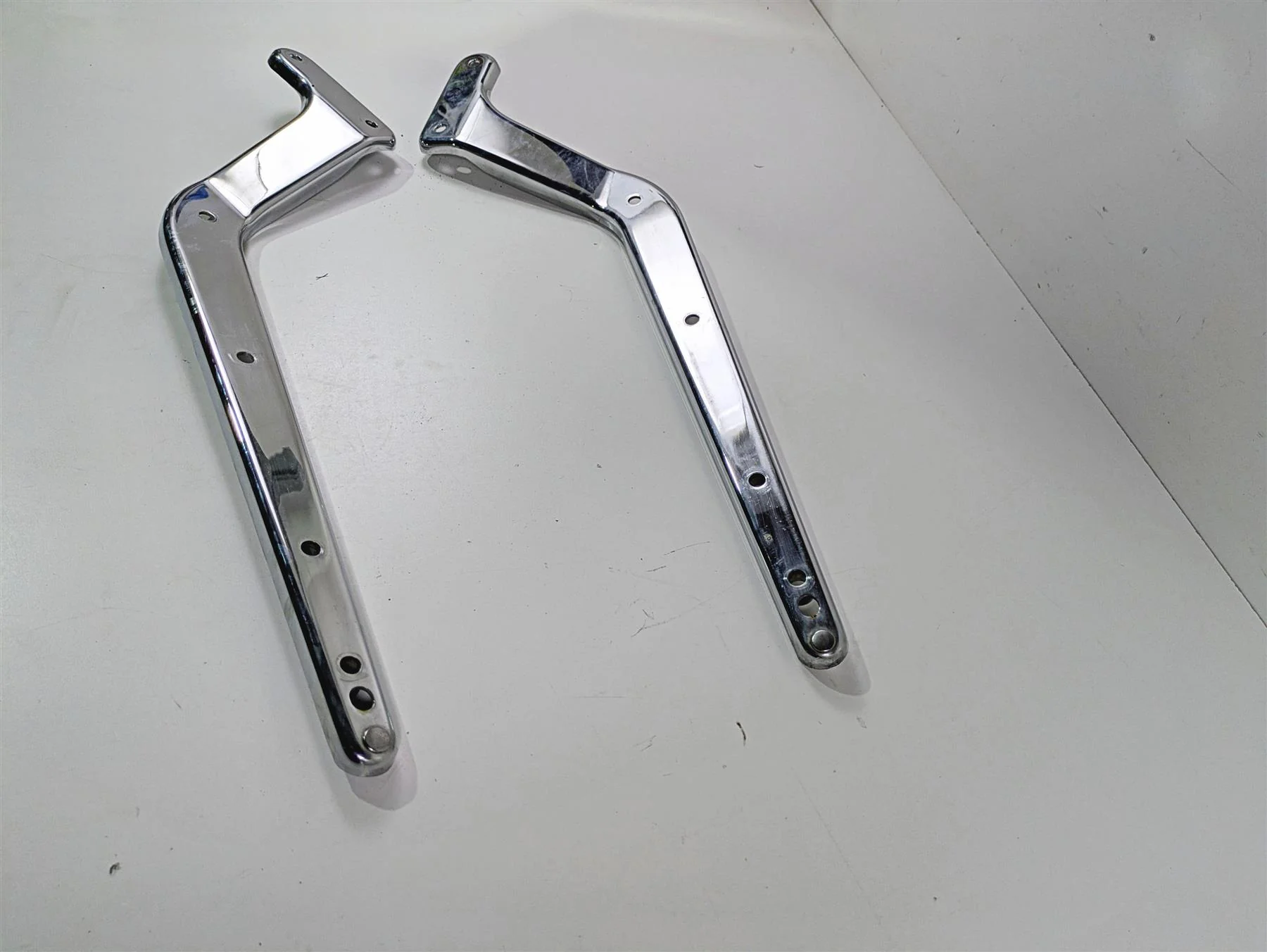 2017 Harley Softail Heritage Classic FLSTC Rear Chrome Braces Struts 59954-08 - Image 3