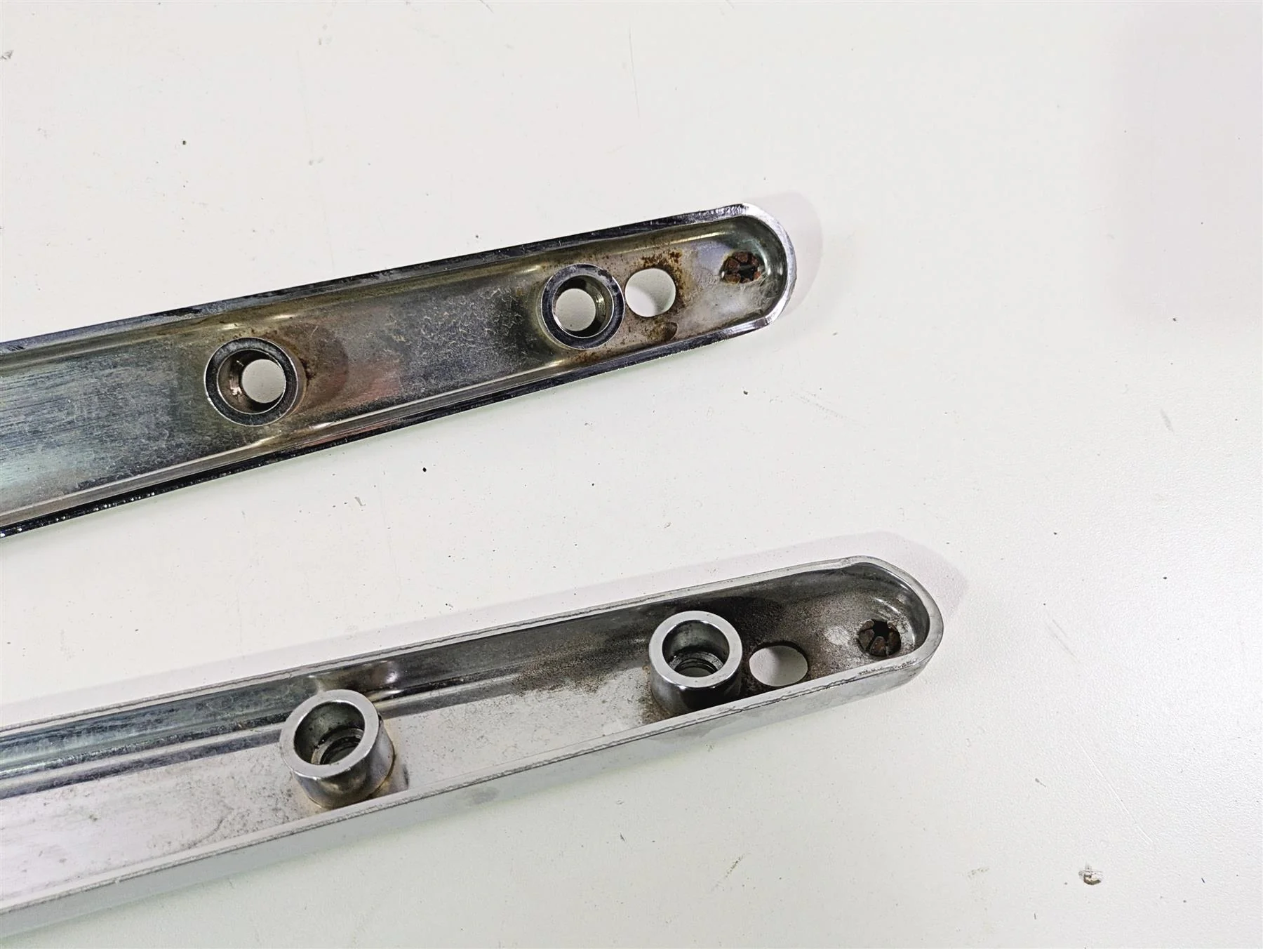 2017 Harley Softail Heritage Classic FLSTC Rear Chrome Braces Struts 59954-08 - Image 9