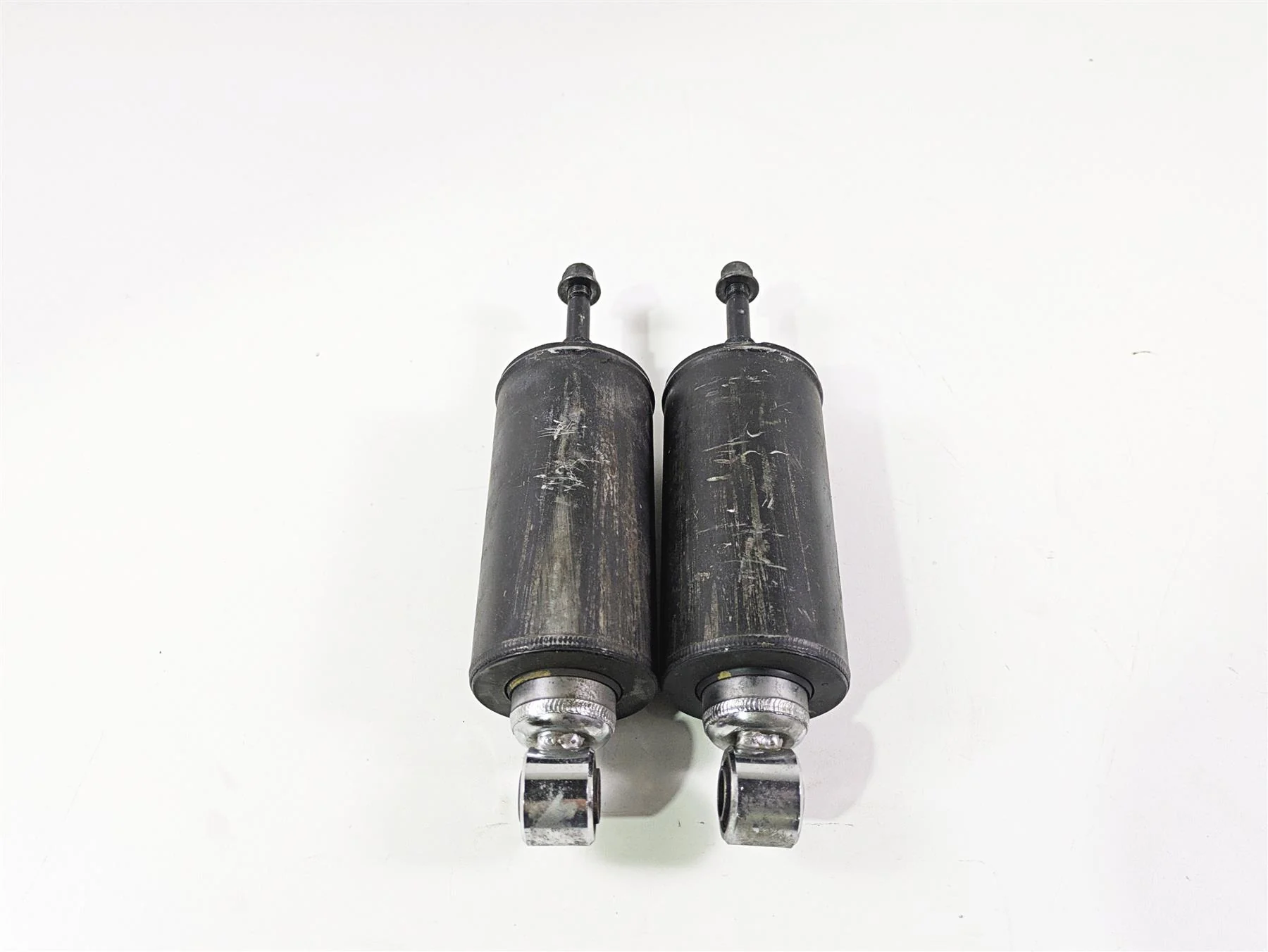 2017 Harley Softail Heritage Classic FLSTC Rear Suspension Shock Set 54508-00B - Image 12