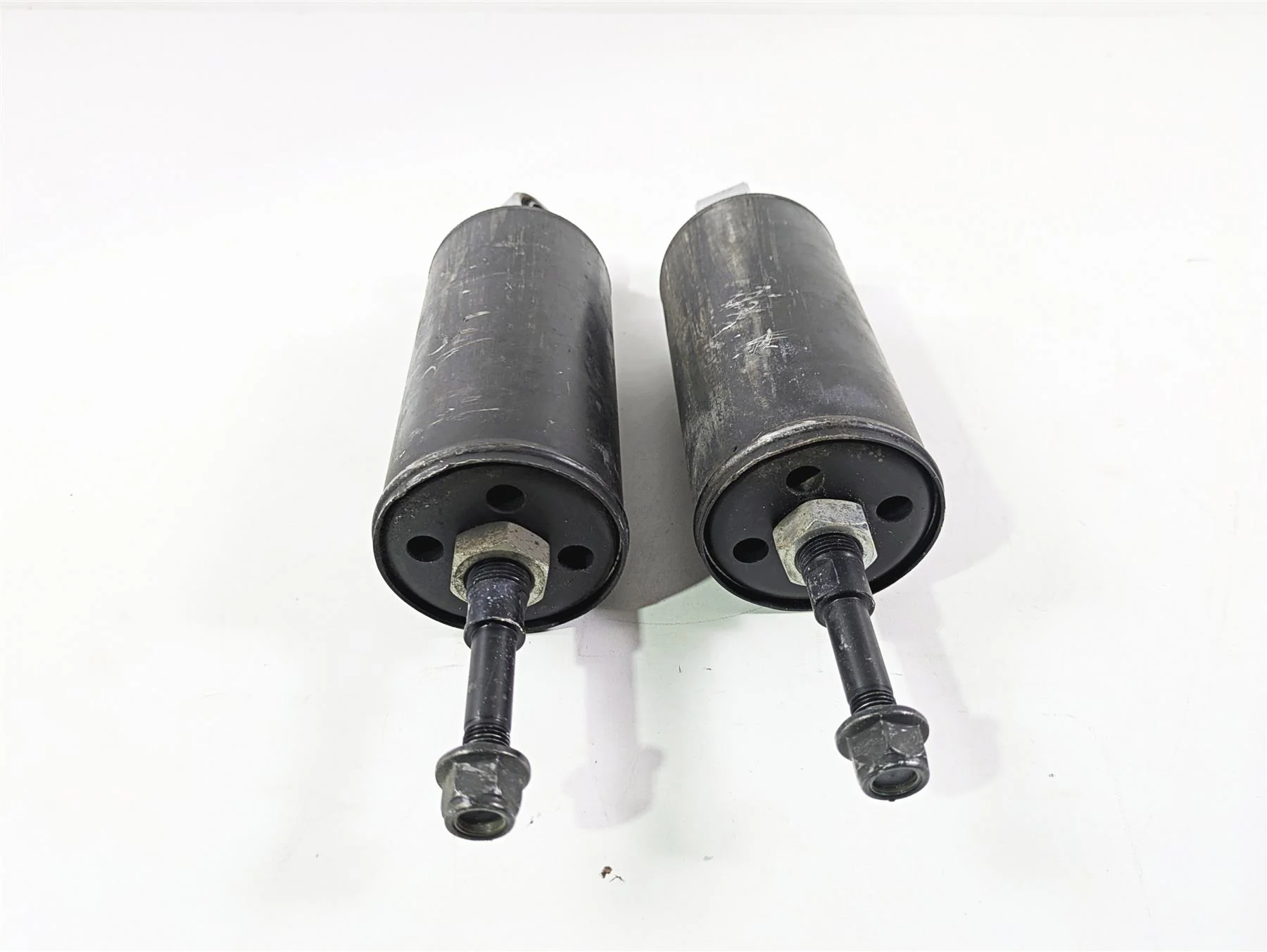 2017 Harley Softail Heritage Classic FLSTC Rear Suspension Shock Set 54508-00B - Image 5