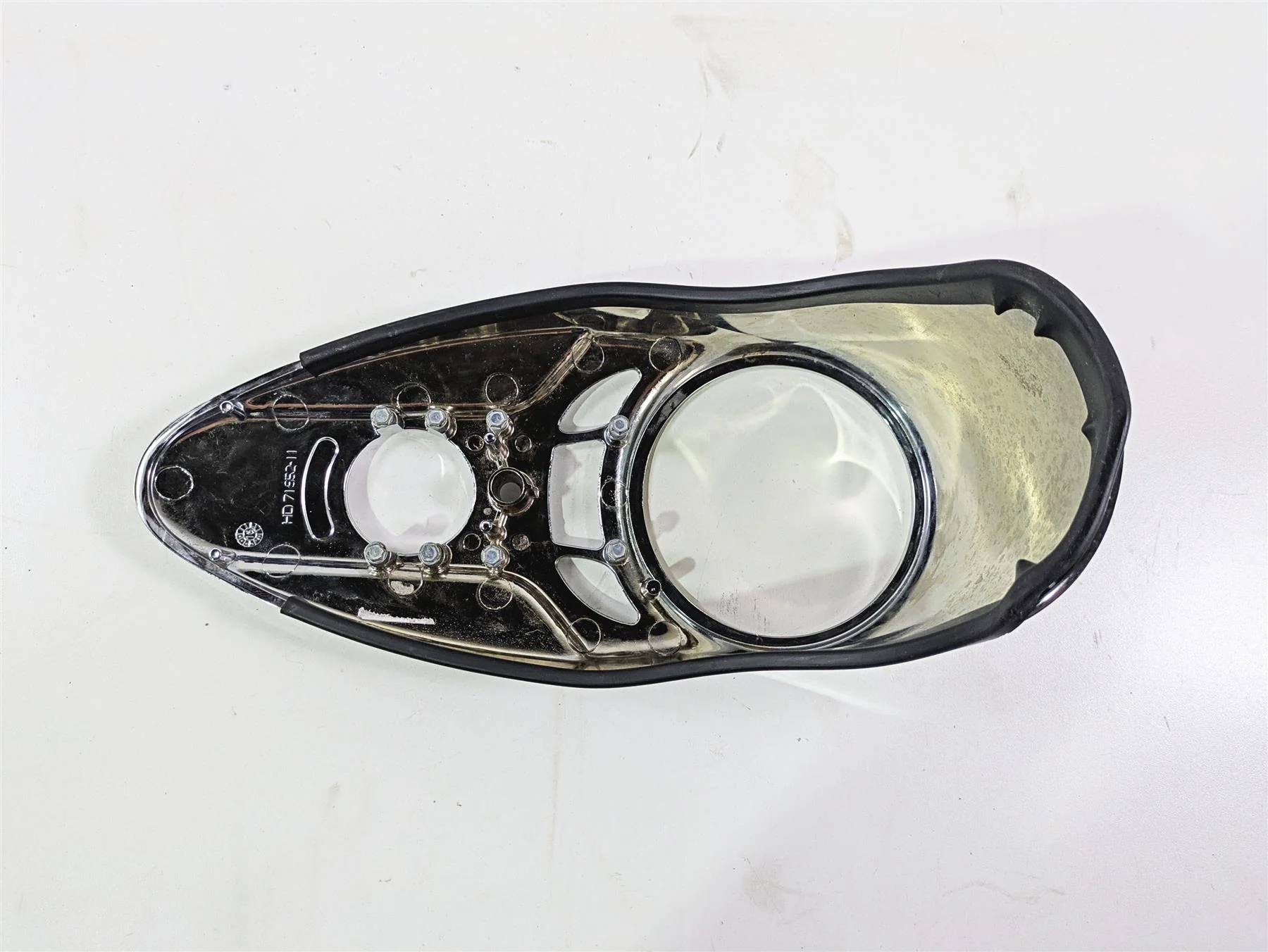 2017 Harley Softail Heritage Classic FLSTC Tank Dash Console Cover 71952-11 - Image 9