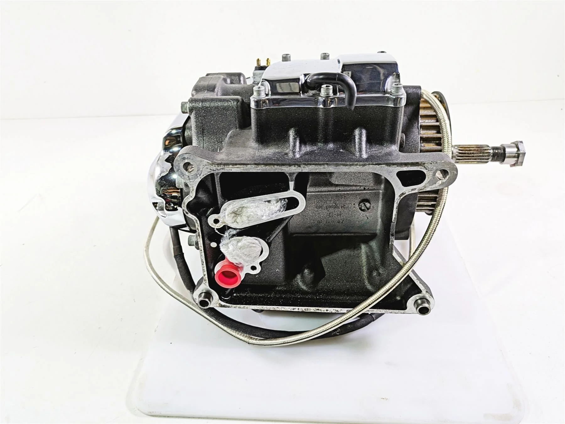 2017 Harley Touring FLHTKSE CVO E-Glide 6-Speed Transmission Gear Box 35000199A - Image 6