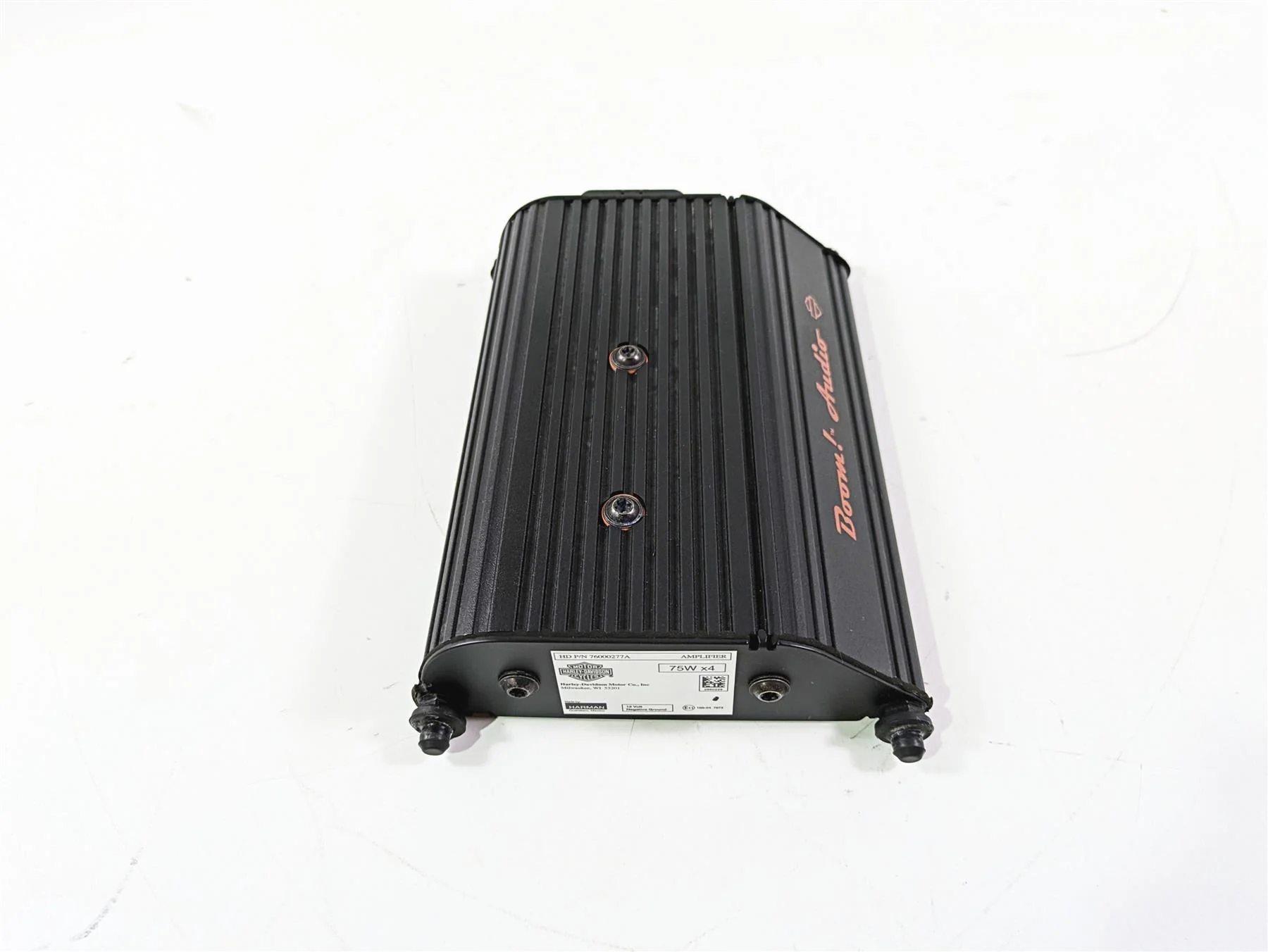 2017 Harley Touring FLHTKSE CVO E-Glide Boom Audio Amplifier Amp 76000277A - Image 5