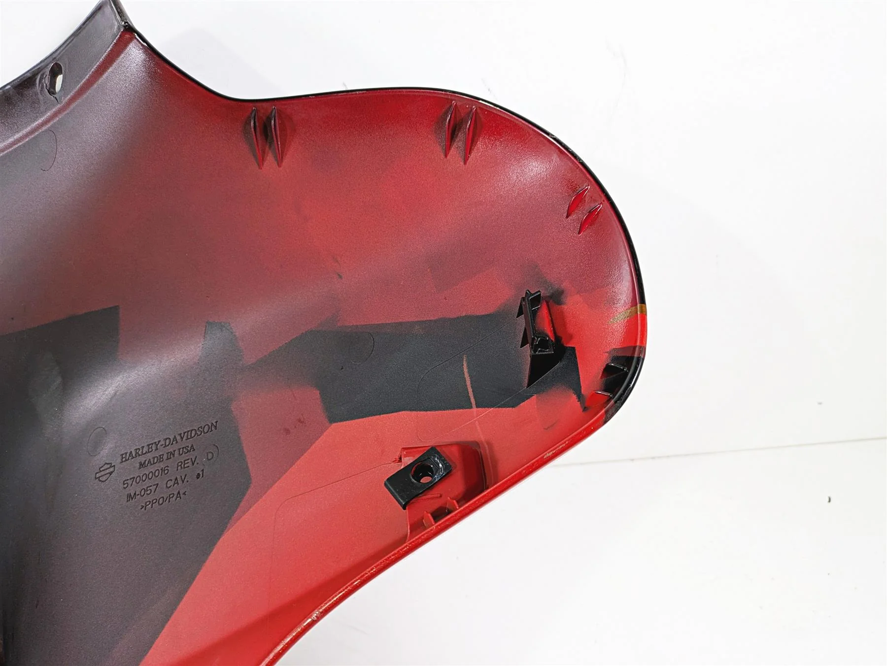 2017 Harley Touring FLHTKSE CVO E-Glide Front Outer Nose Fairing -Read 57000628 - Image 11