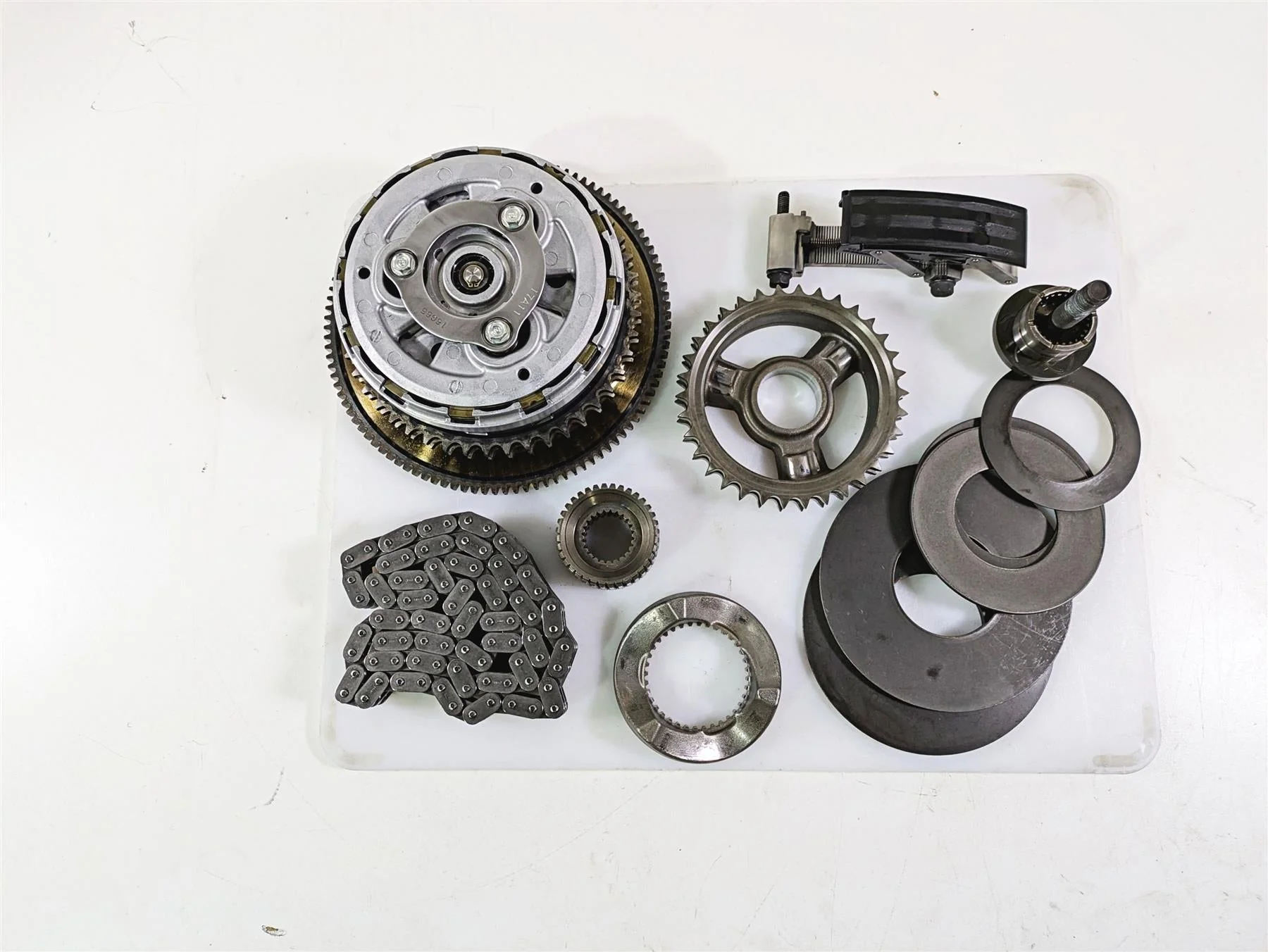 2017 Harley Touring FLHTKSE CVO E-Glide Primary Drive Clutch Kit - 20k 37000377 - Image 5