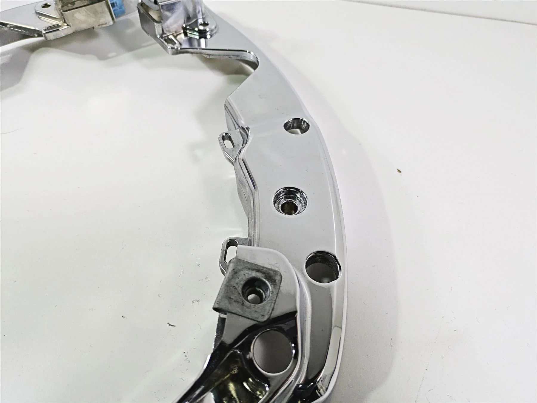 2017 Harley Touring FLHTKSE CVO E-Glide Rear Fender Chrome Struts 90200502 - Image 6