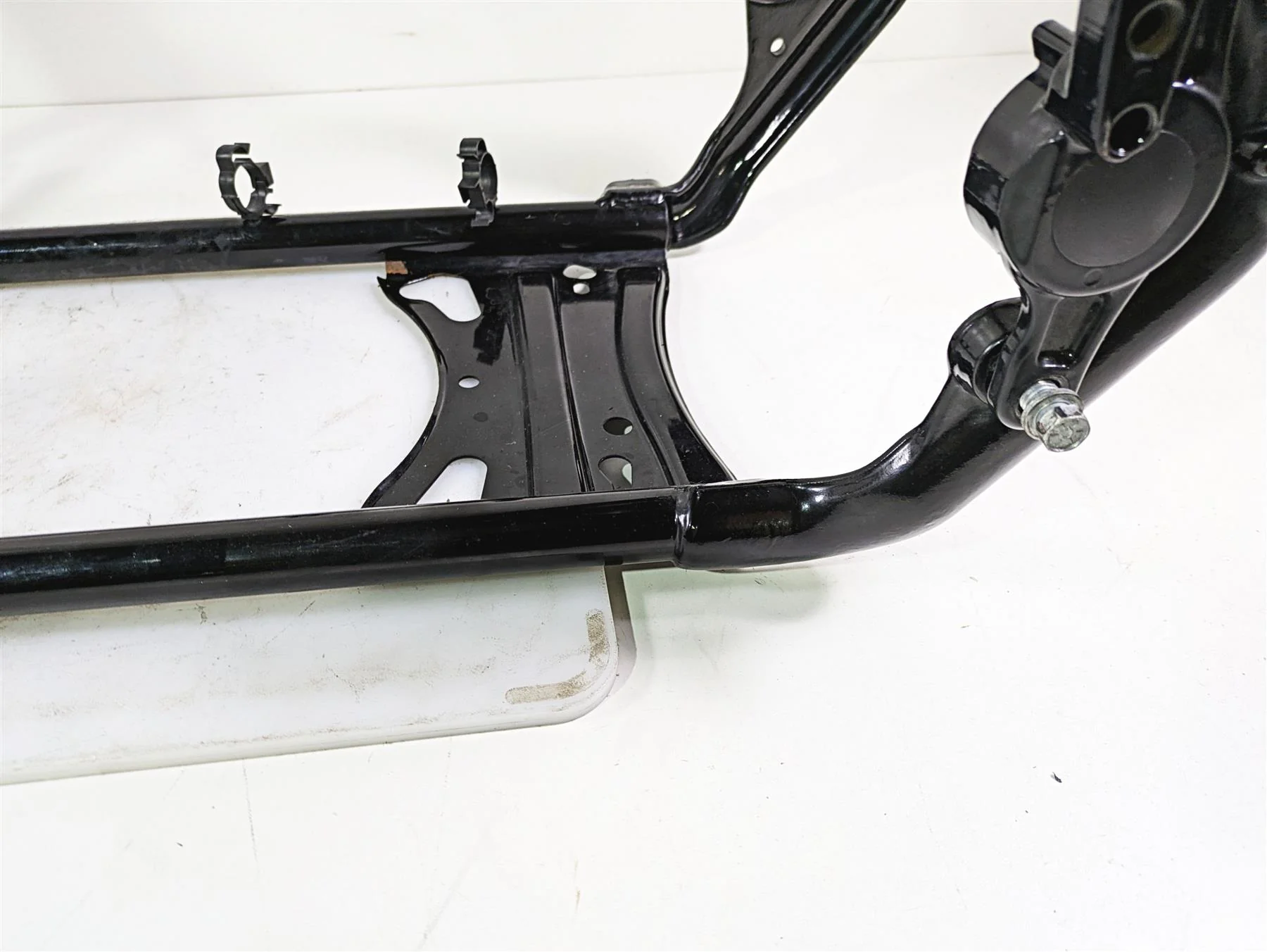 2017 Harley Touring FLHTKSE CVO E-Glide Straight Main Frame Chassis With Salvage Louisiana Title 47000344 - Image 11