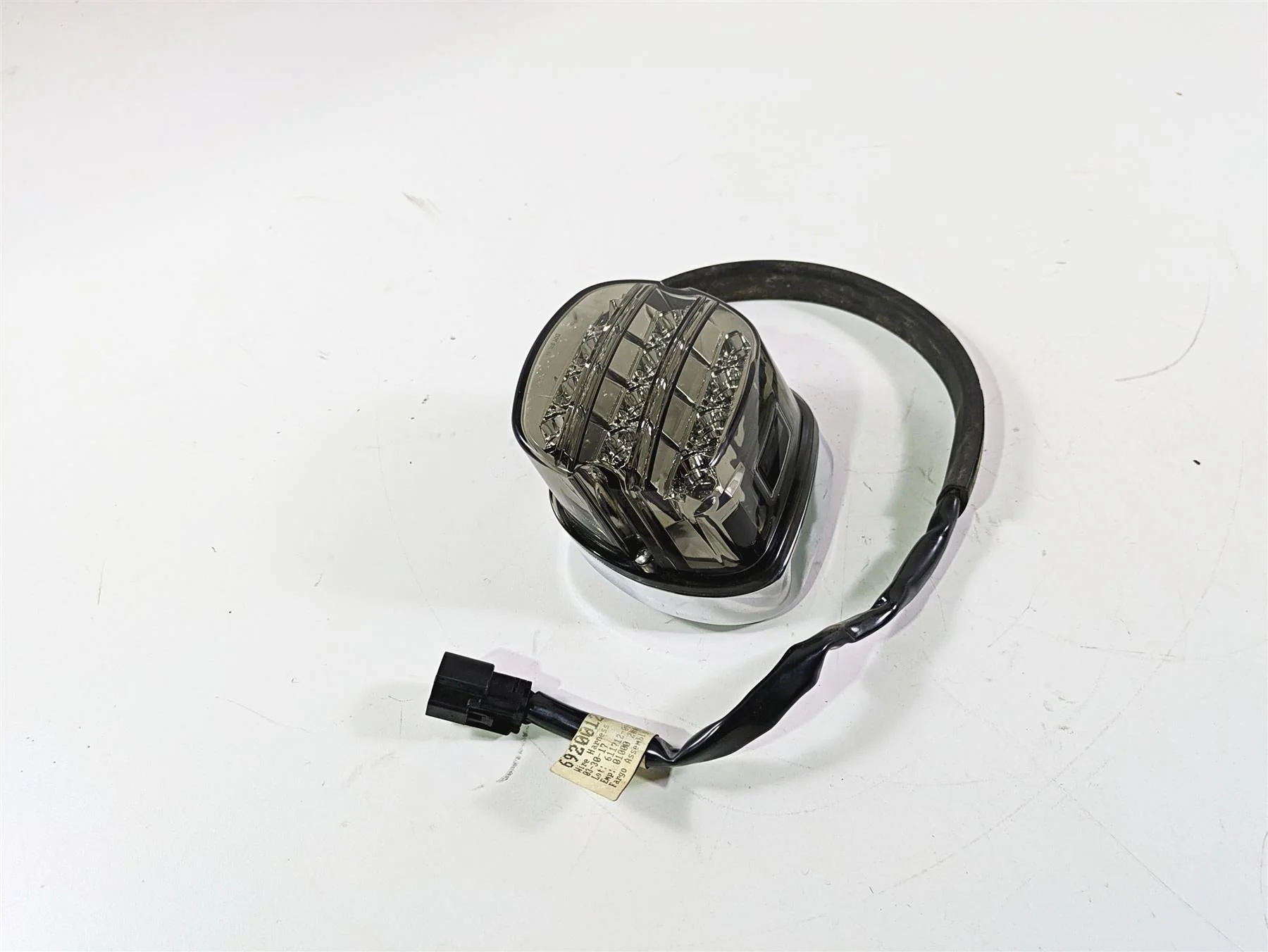 2017 Harley Touring FLHTKSE CVO E-Glide Tail Light Lamp & Wiring 67800205 - Image 2