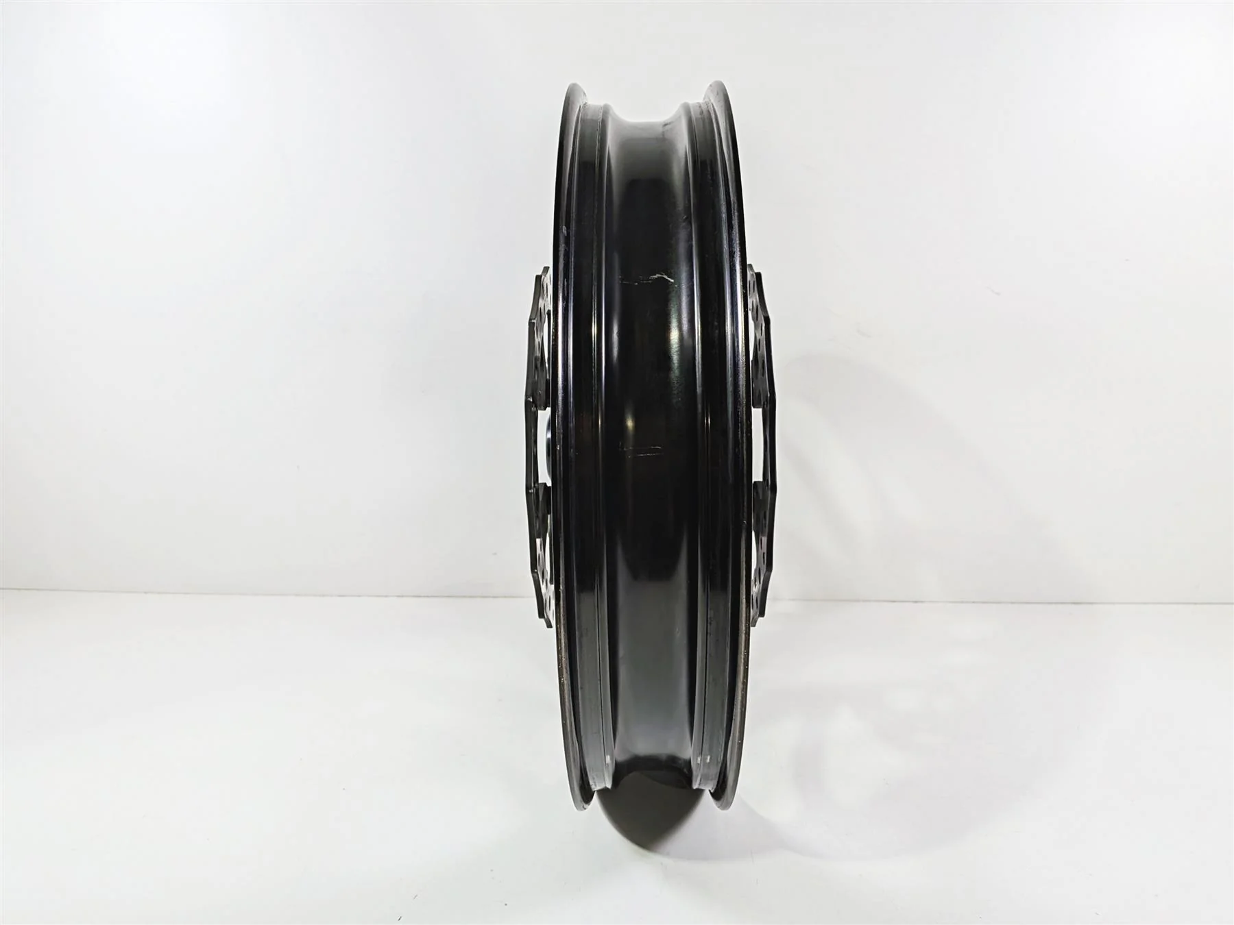 2017 Harley Touring FLHXS Street Glide Arlen Ness 21x3.5 Drift Front Wheel Rim & Rotors 71-568 - Image 3