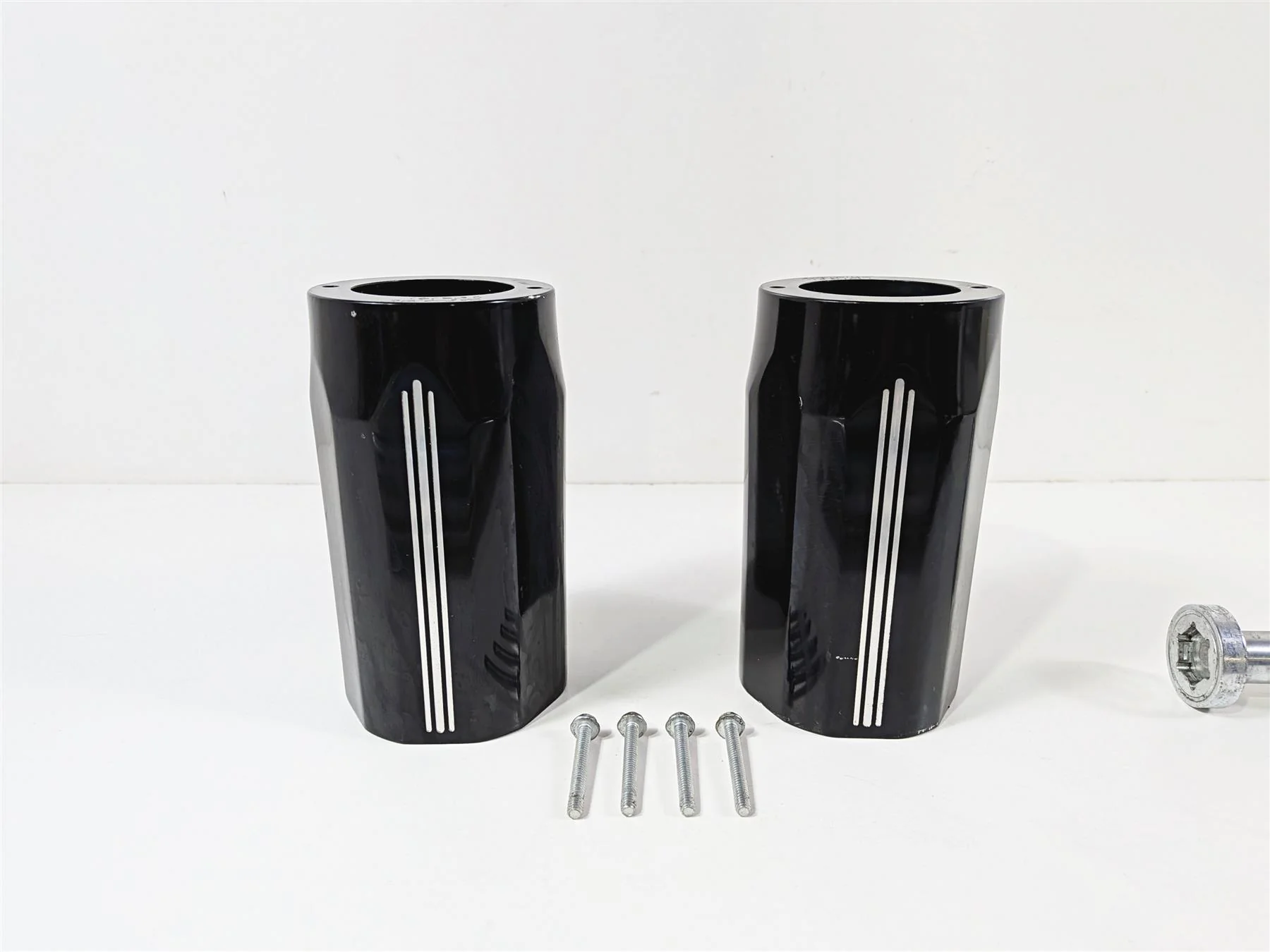2017 Harley Touring FLHXS Street Glide Performance Machine Front Fork & Cover Set - Image 3