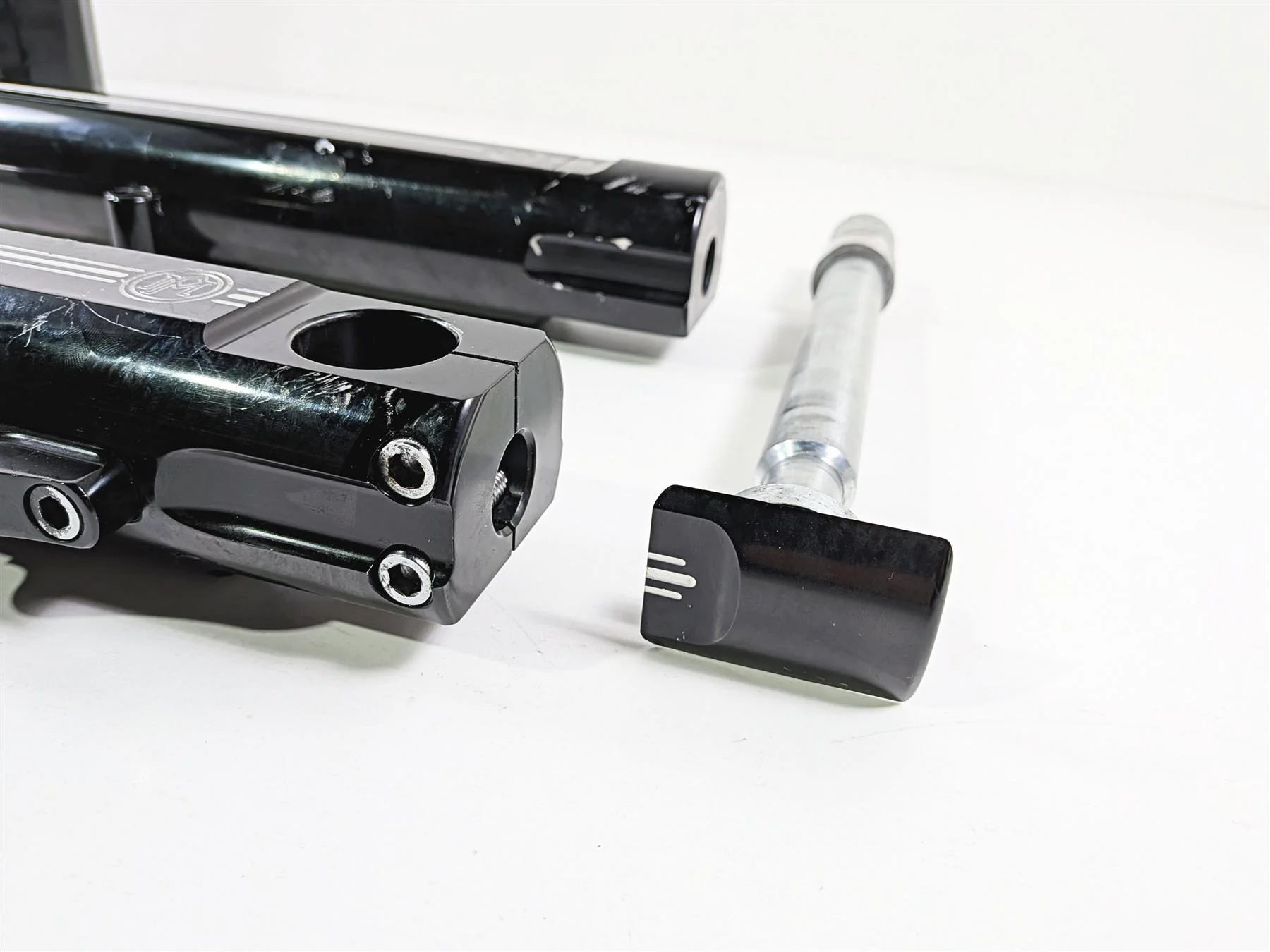 2017 Harley Touring FLHXS Street Glide Performance Machine Front Fork & Cover Set - Image 6