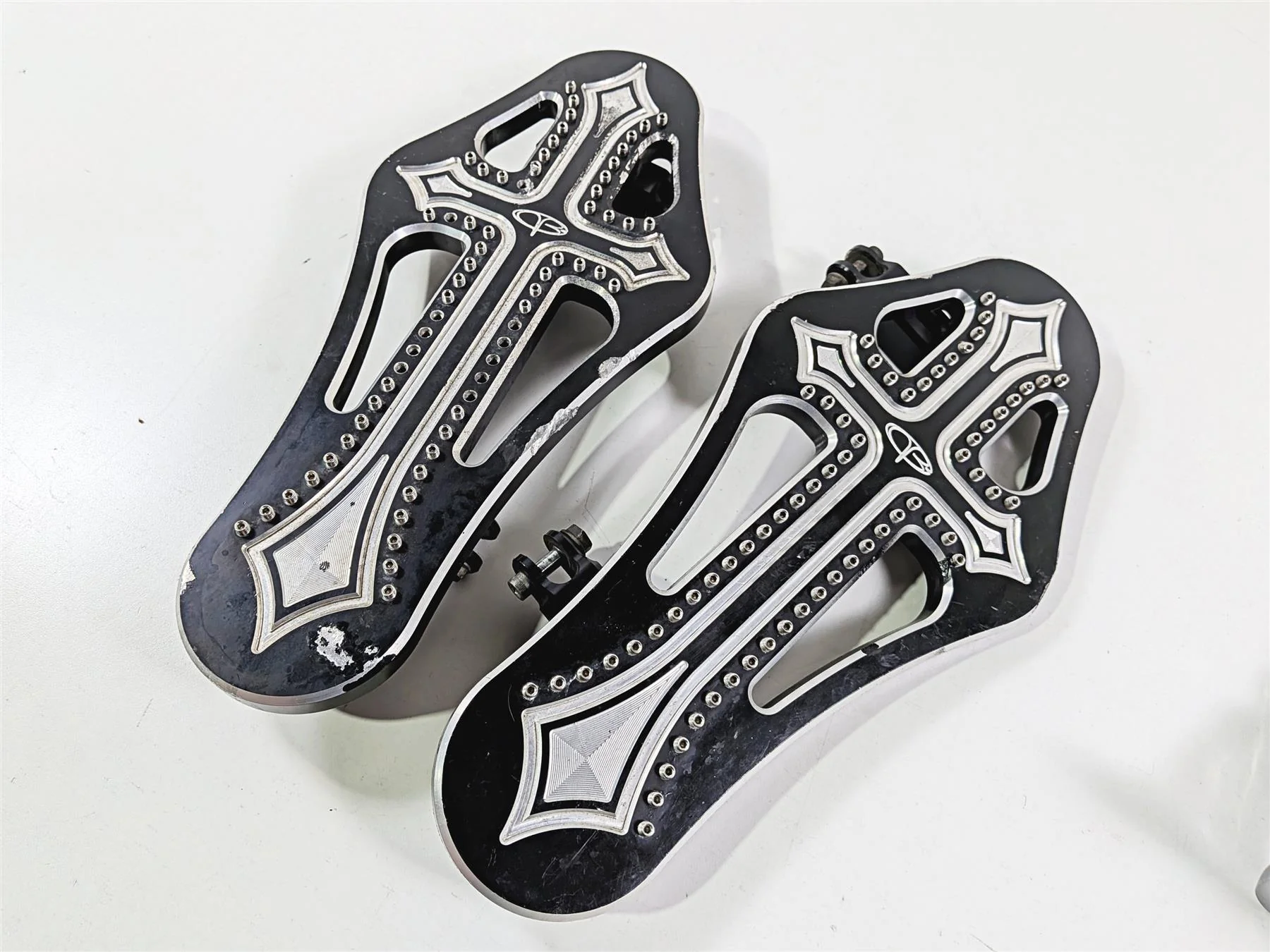 2017 Harley Touring FLHXS Street Glide Precision Billet Darkside Floor Board DRK-410-ALL-BLK - Image 17