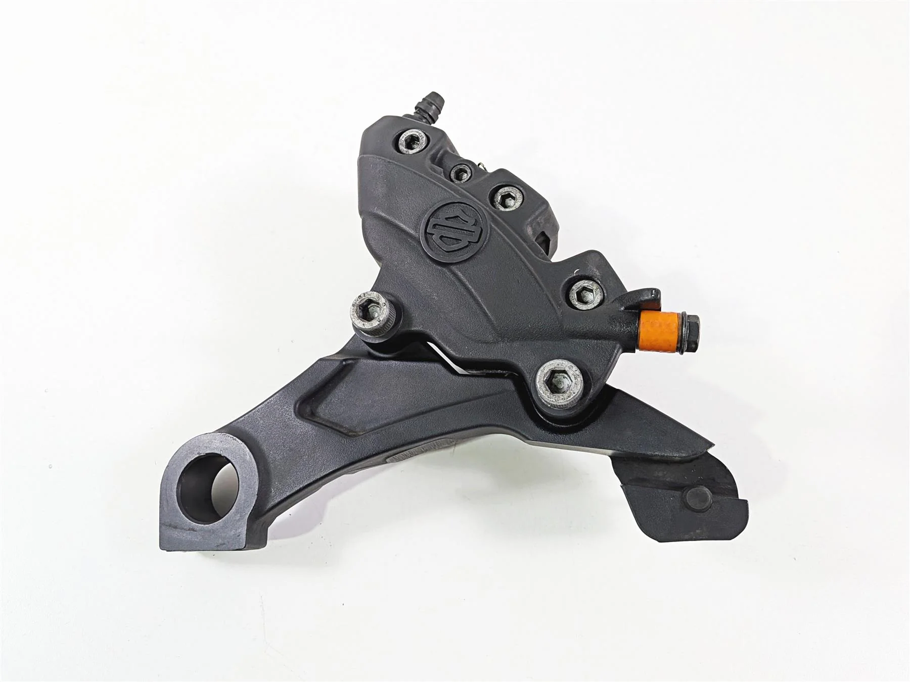 2017 Harley Touring FLHXS Street Glide Rear Brake Caliper & Bracket 44080-08C