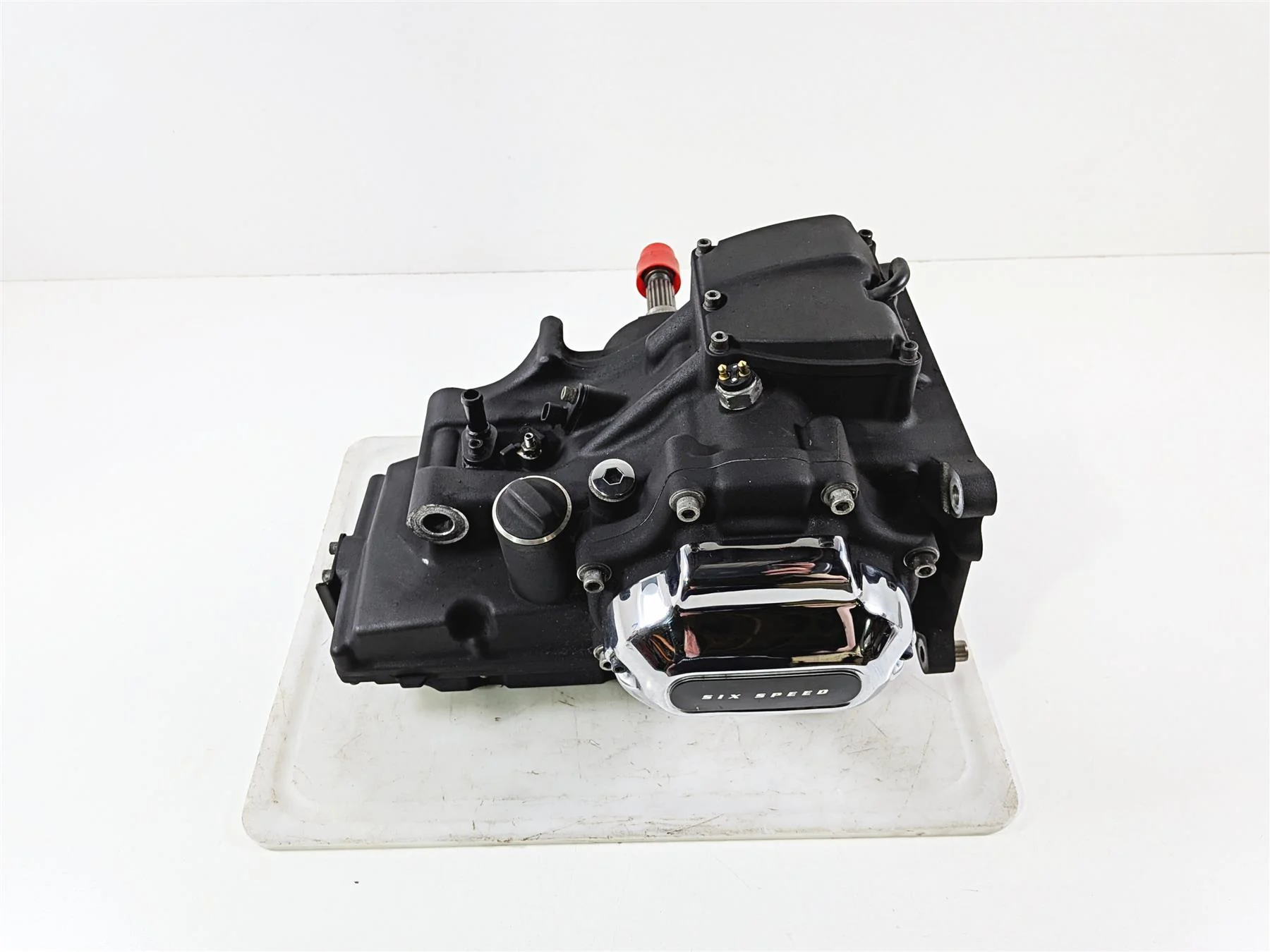 2017 Harley Touring FLHXS Street Glide Transmission Gear Box 6 Speed 19K Tested 35000198 - Image 12
