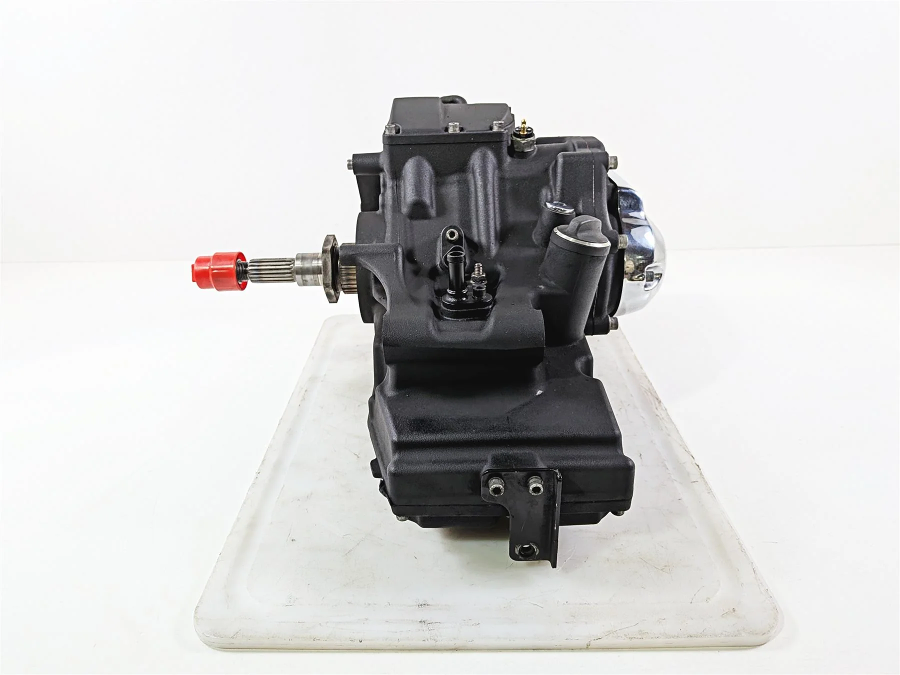 2017 Harley Touring FLHXS Street Glide Transmission Gear Box 6 Speed 19K Tested 35000198 - Image 2