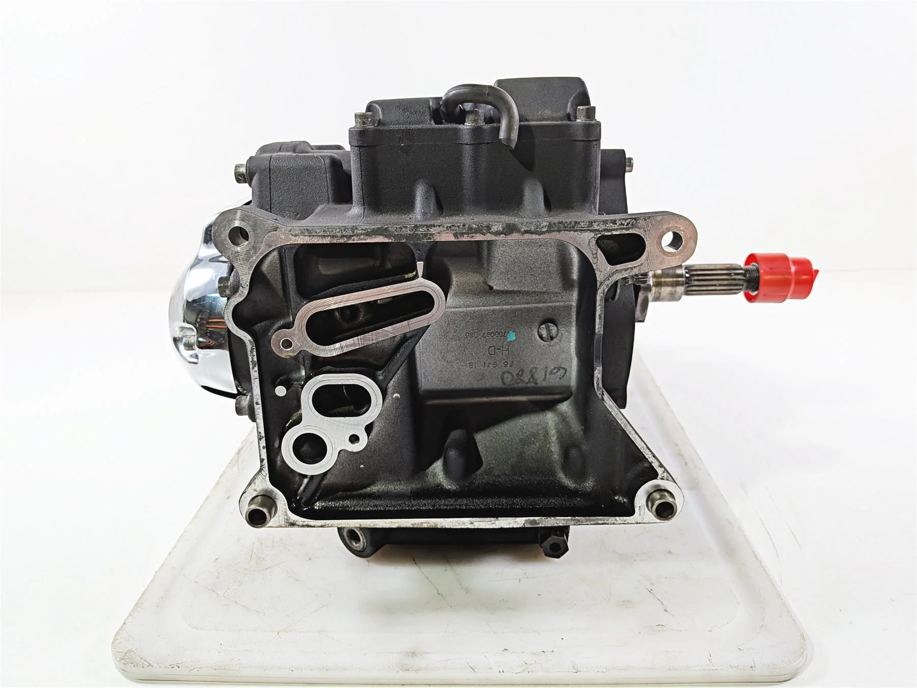 2017 Harley Touring FLHXS Street Glide Transmission Gear Box 6 Speed 19K Tested 35000198 - Image 4