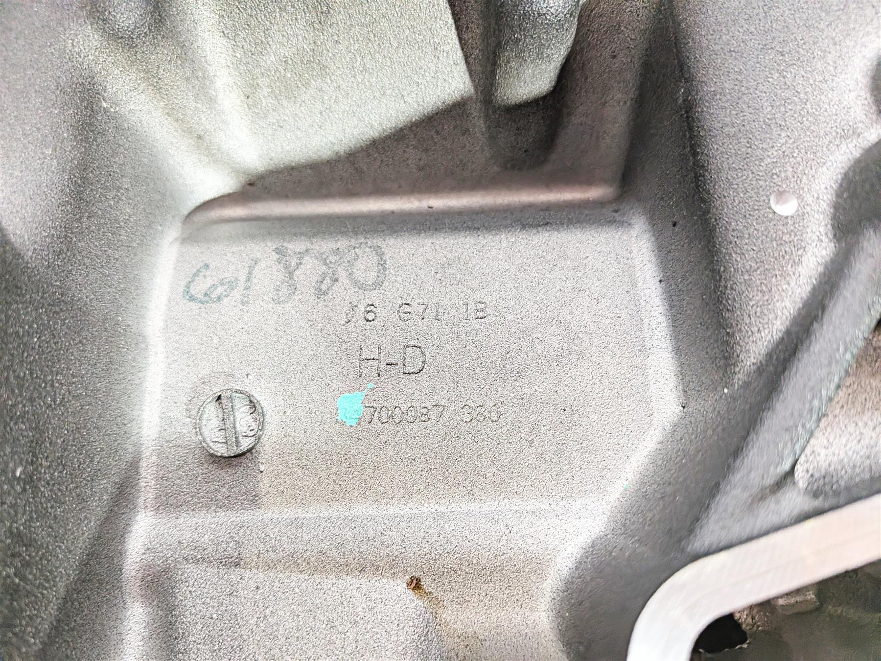 2017 Harley Touring FLHXS Street Glide Transmission Gear Box 6 Speed 19K Tested 35000198 - Image 5