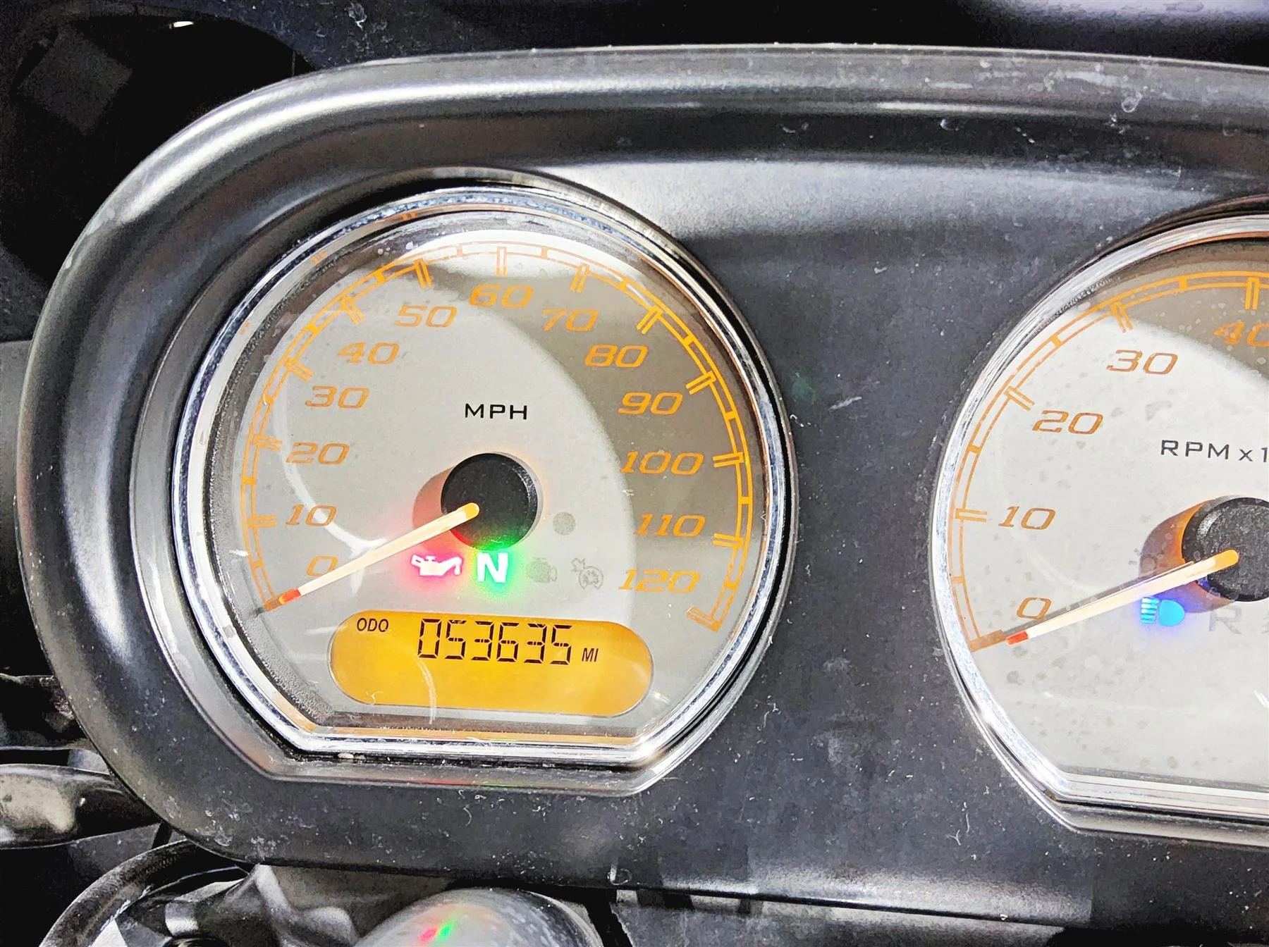 2017 Harley Touring FLTRXS Road Glide Gauges Speedometer  -Read 70900124B - Image 2