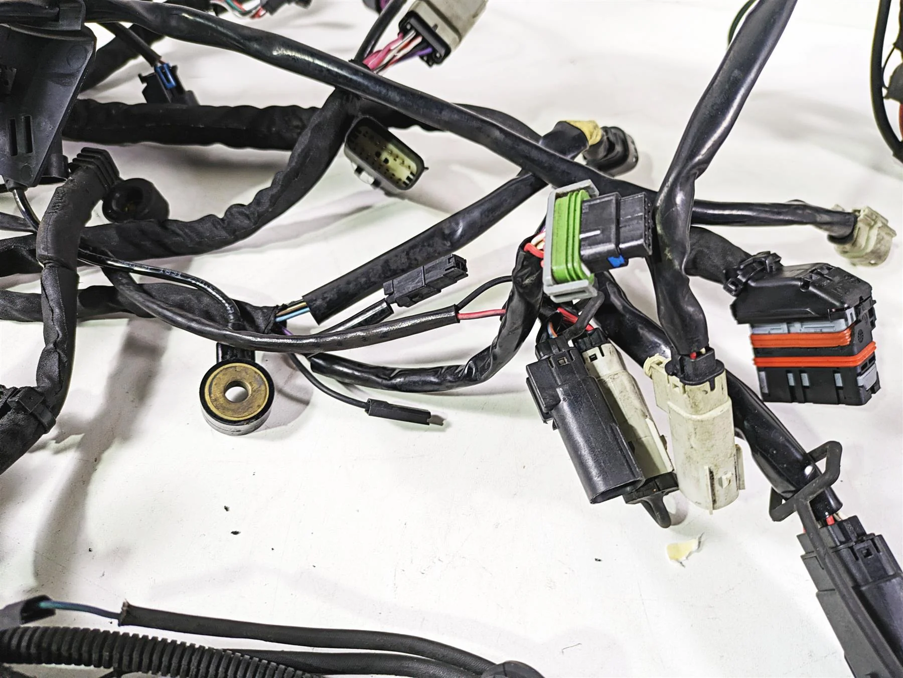 2017 Harley Touring FLTRXS Road Glide Main Wiring Harness Loom -No Cuts 69201124 - Image 6