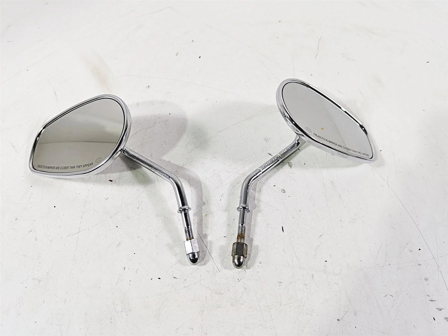 2017 Harley Touring FLTRXS Road Glide Nice Rear View Mirrors 91909-03B 91910-03B