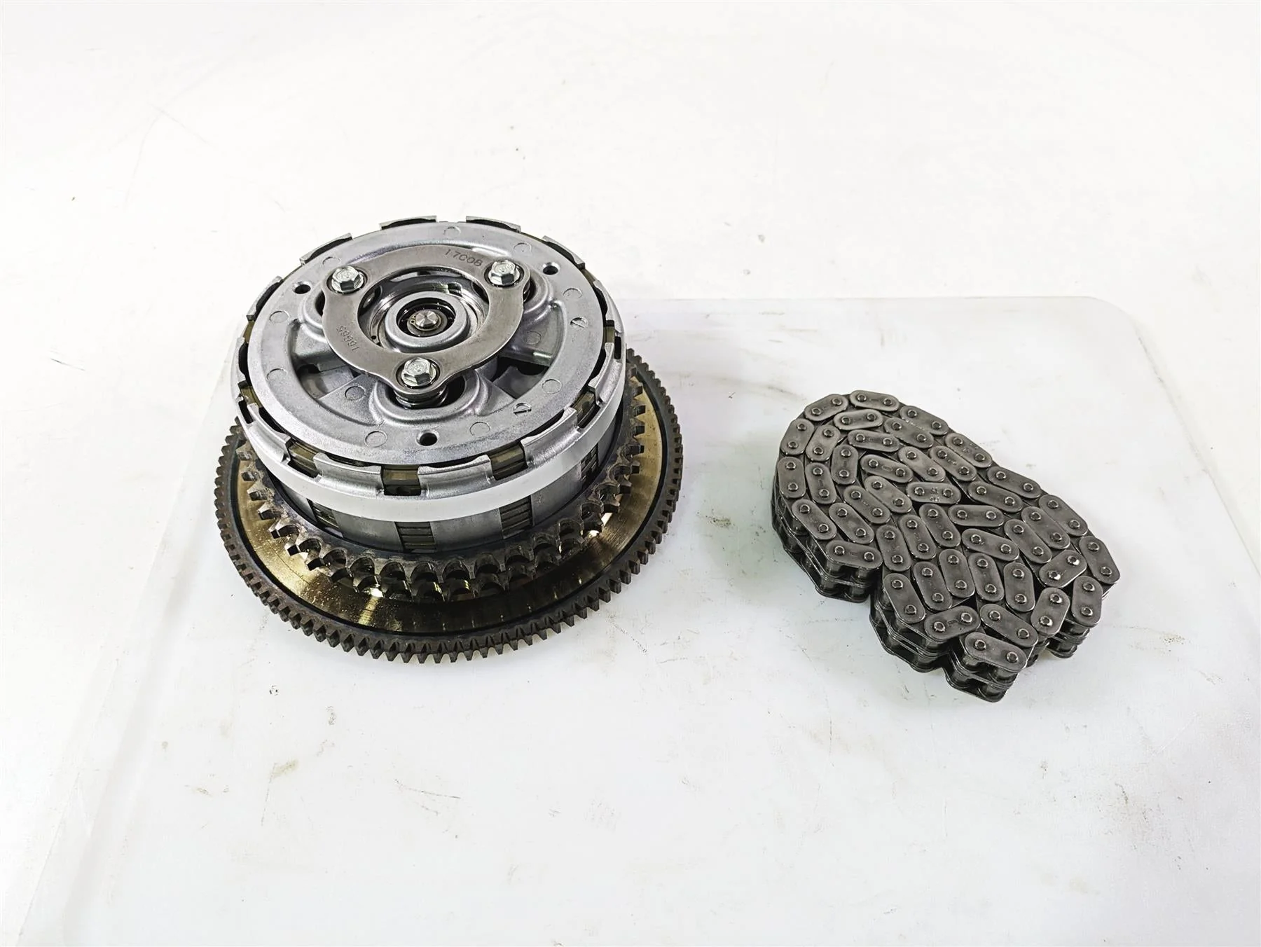 2017 Harley Touring FLTRXS Road Glide Primary Drive Clutch Basket Discs 37000377