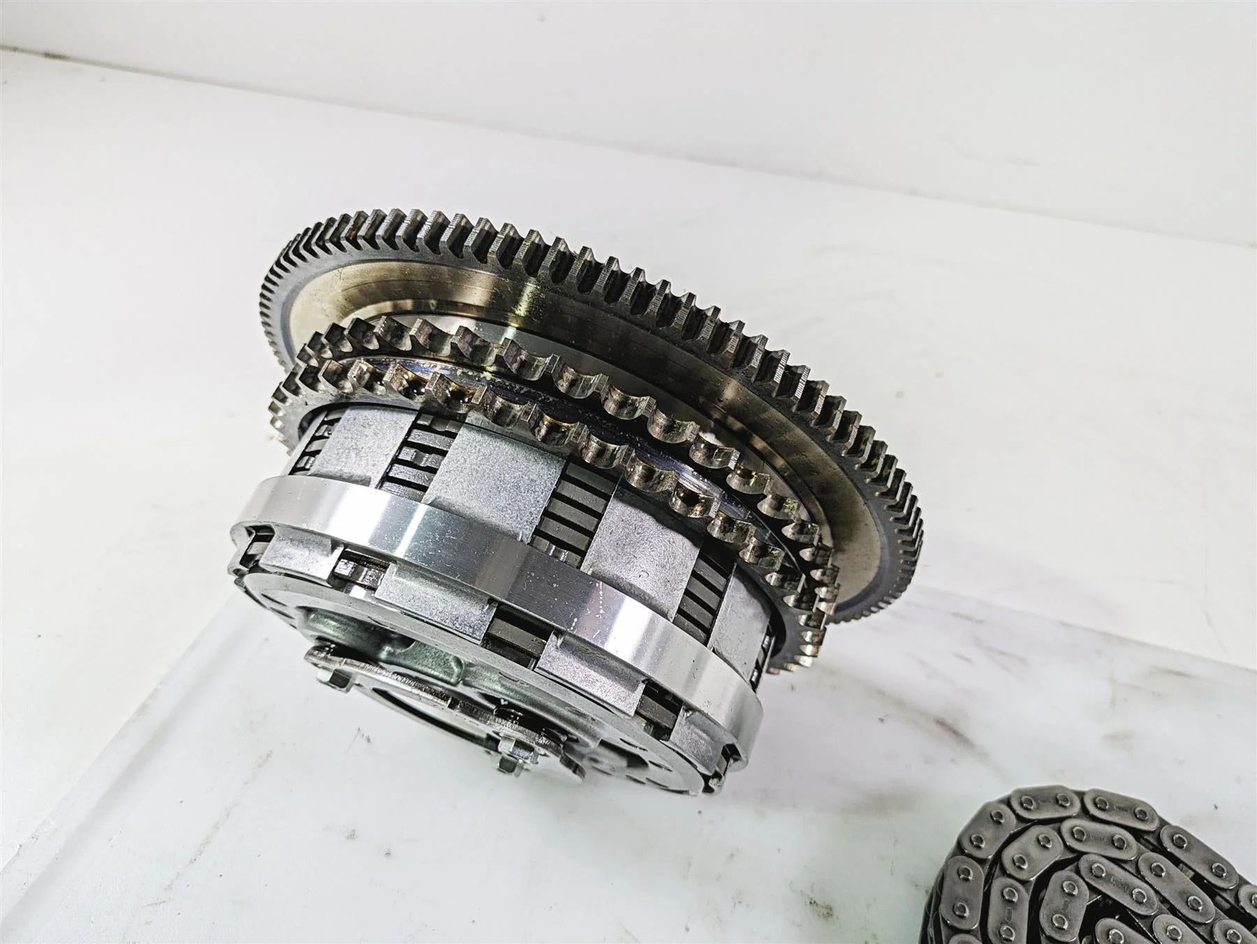 2017 Harley Touring FLTRXS Road Glide Primary Drive Clutch Basket Discs 37000377 - Image 10