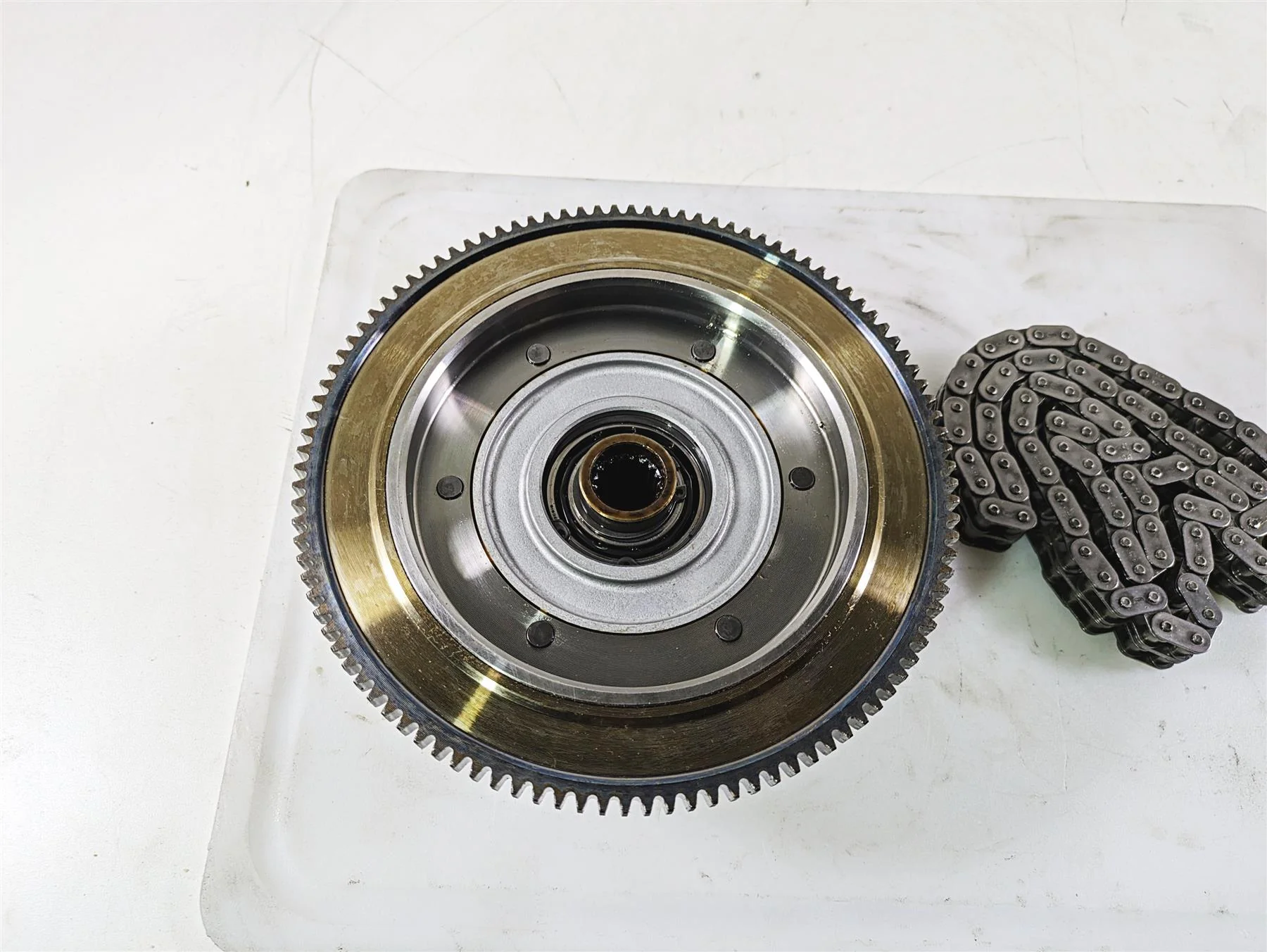 2017 Harley Touring FLTRXS Road Glide Primary Drive Clutch Basket Discs 37000377 - Image 11