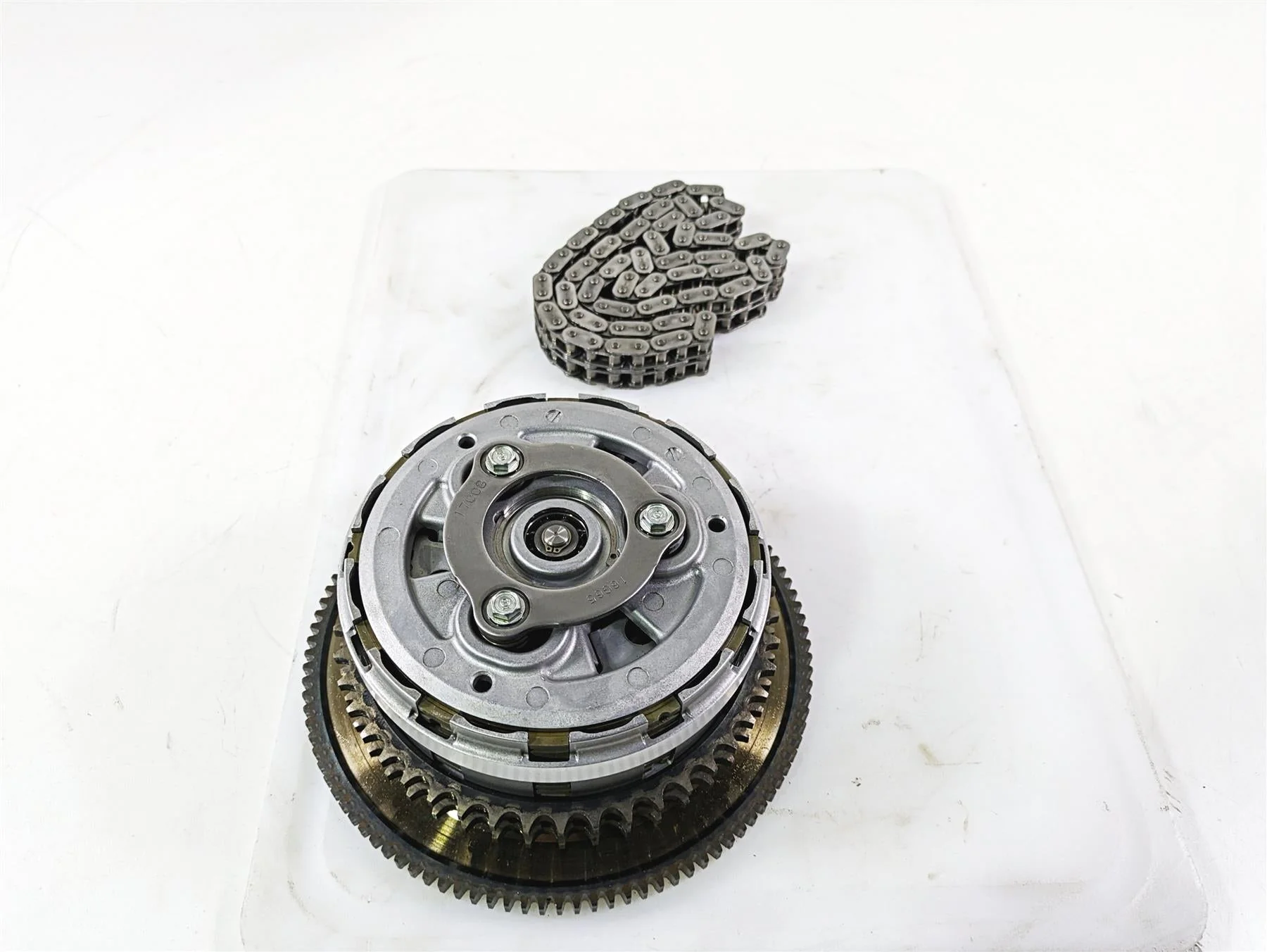 2017 Harley Touring FLTRXS Road Glide Primary Drive Clutch Basket Discs 37000377 - Image 4