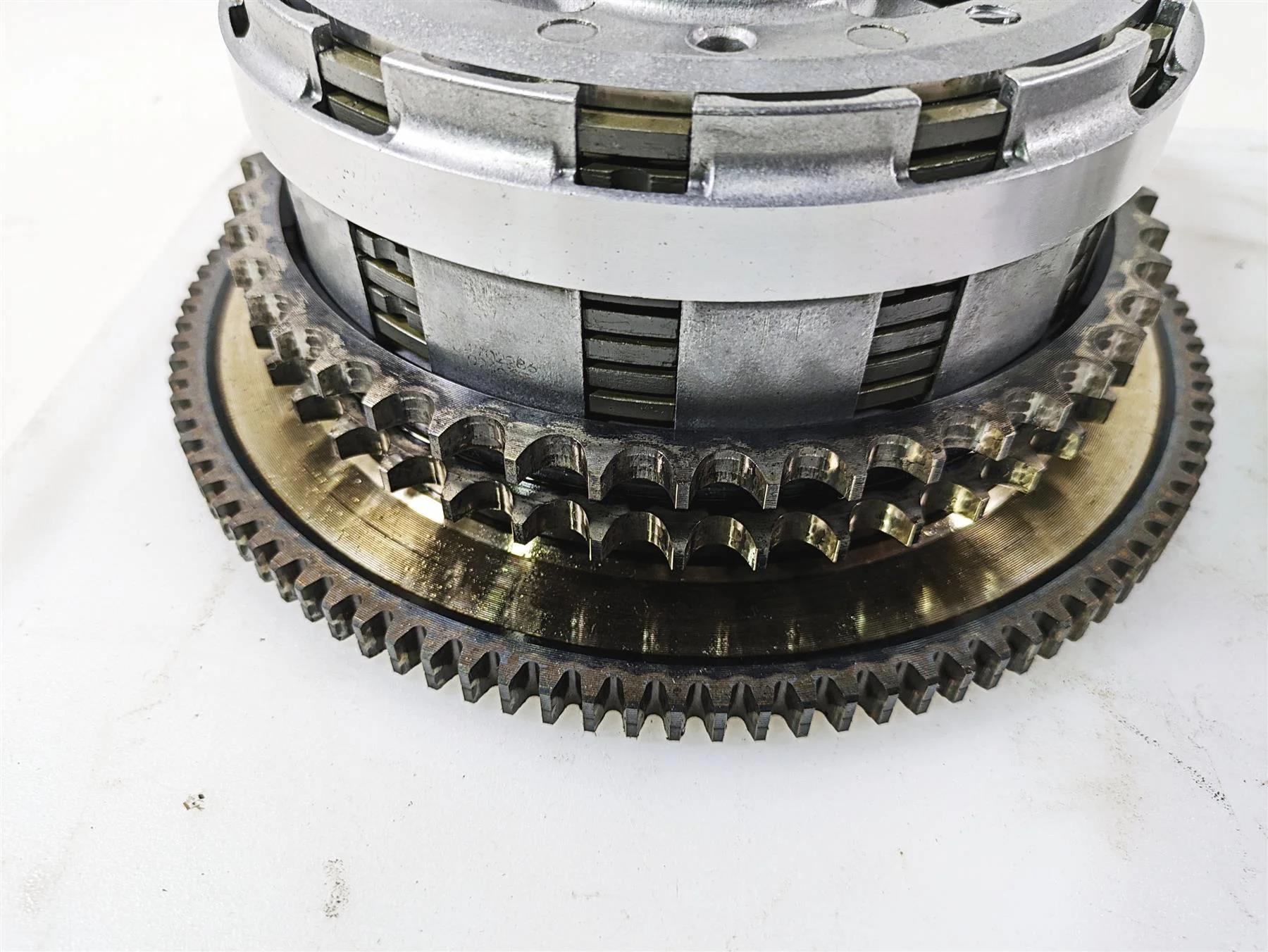 2017 Harley Touring FLTRXS Road Glide Primary Drive Clutch Basket Discs 37000377 - Image 7