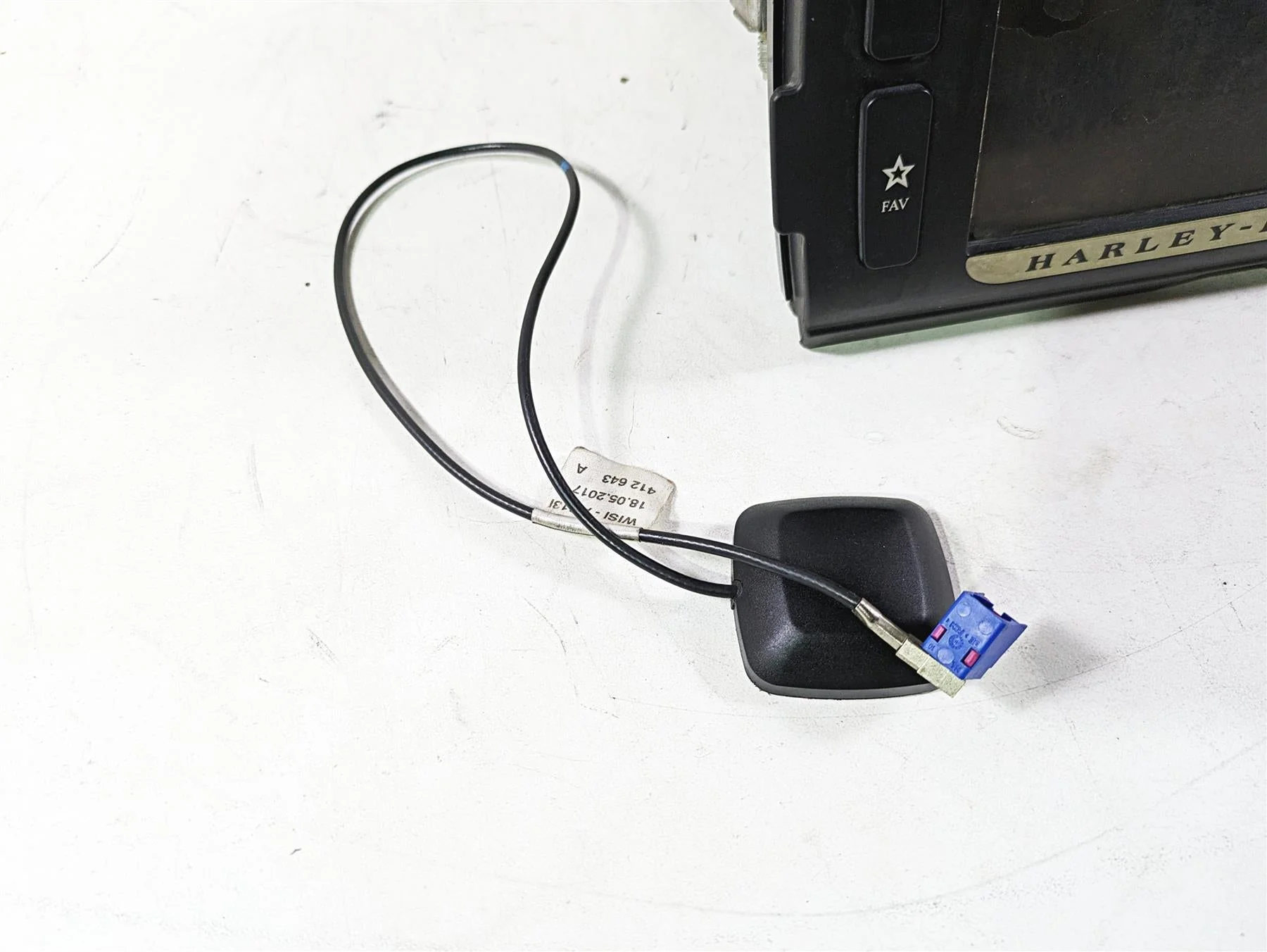 2017 Harley Touring FLTRXS Road Glide Radio Amp Boom Box 6.5GT -Read 76000076B - Image 3
