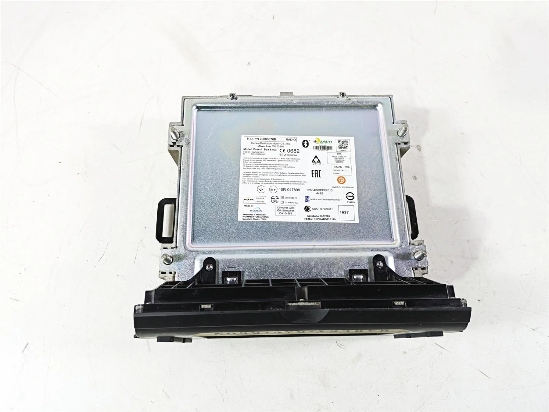 2017 Harley Touring FLTRXS Road Glide Radio Amp Boom Box 6.5GT -Read 76000076B - Image 9