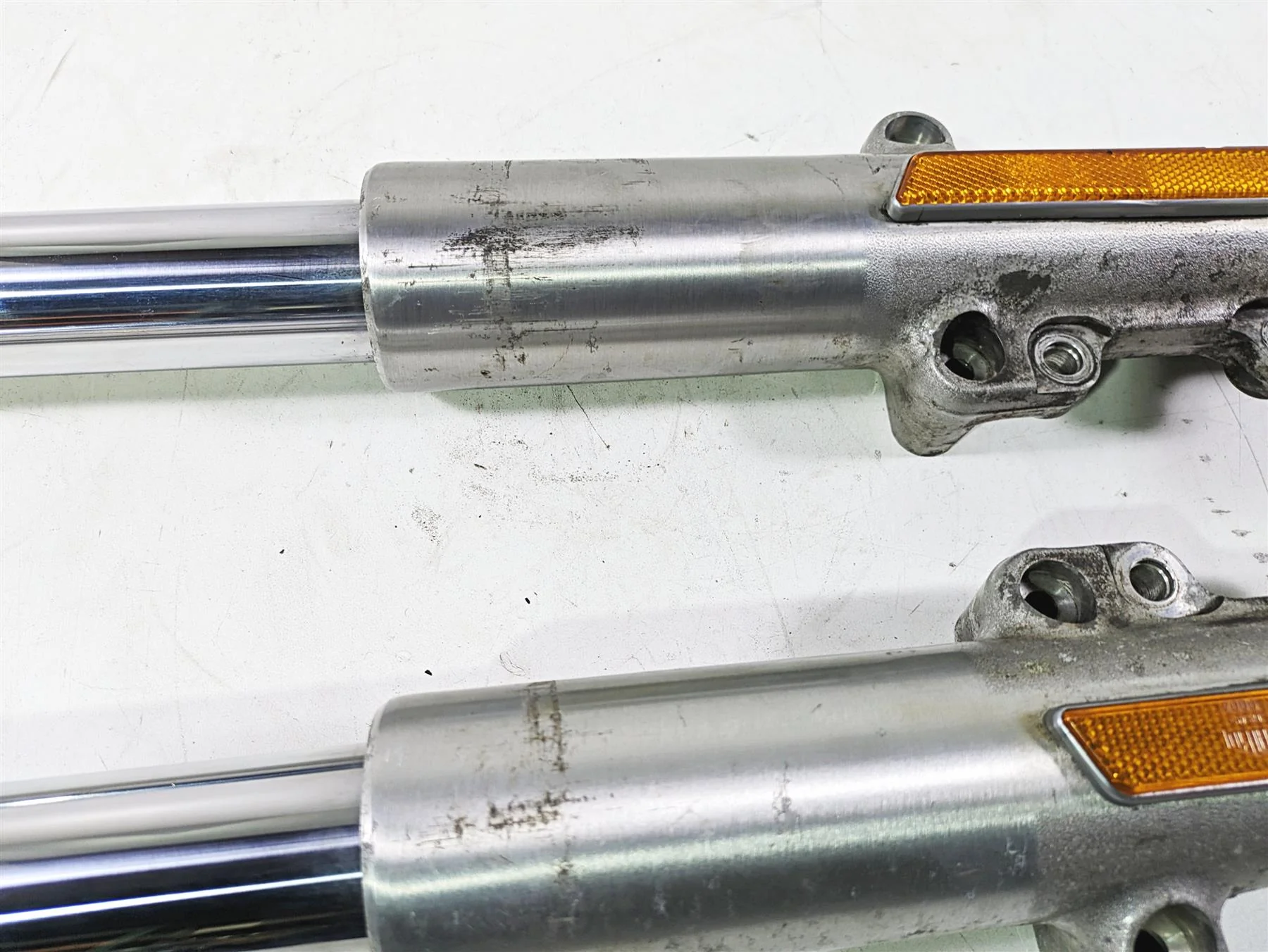 2017 Harley Touring FLTRXS Road Glide Straight Front Fork 49mm 45400102 45400103 - Image 10