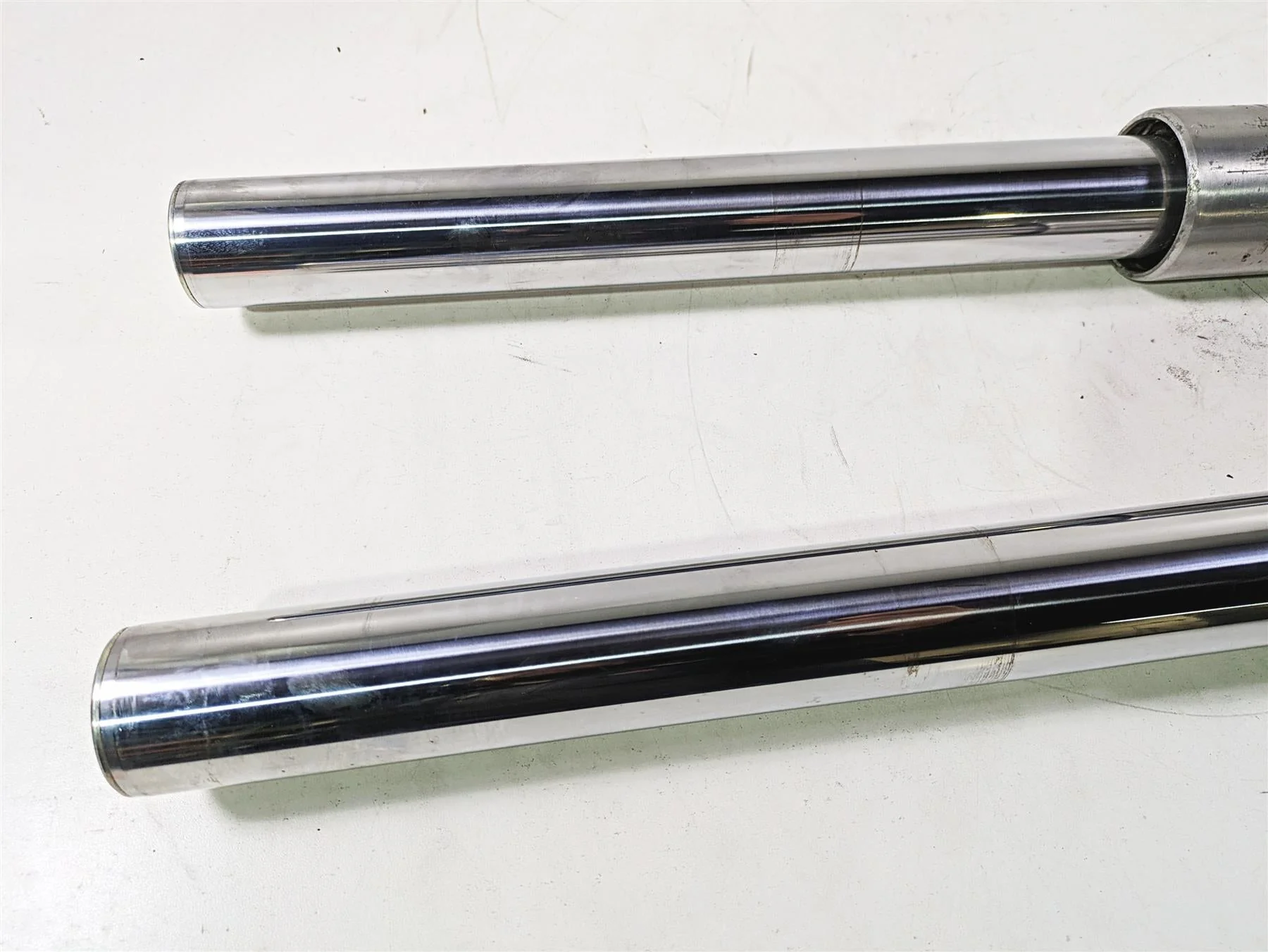 2017 Harley Touring FLTRXS Road Glide Straight Front Fork 49mm 45400102 45400103 - Image 11