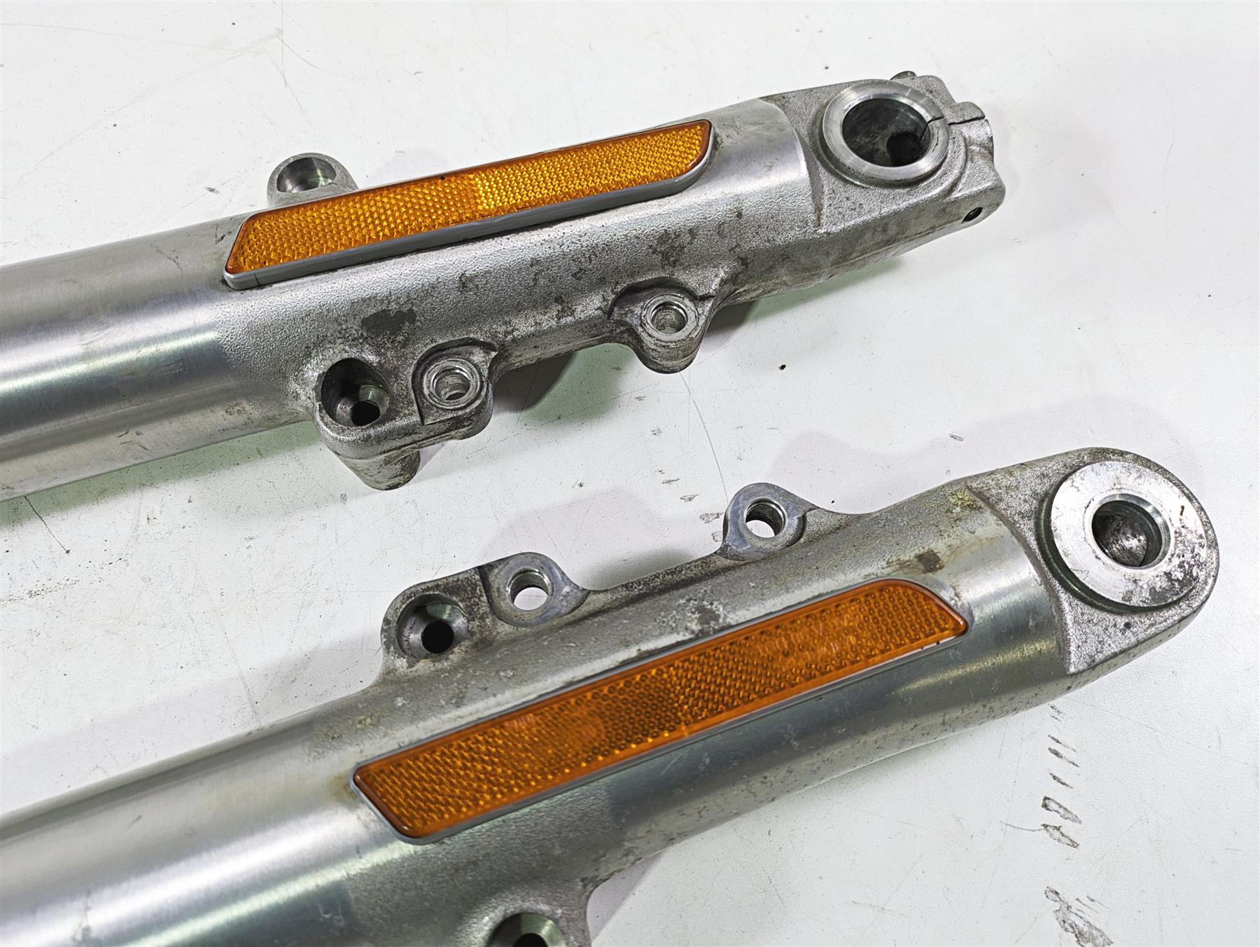 2017 Harley Touring FLTRXS Road Glide Straight Front Fork 49mm 45400102 45400103 - Image 9