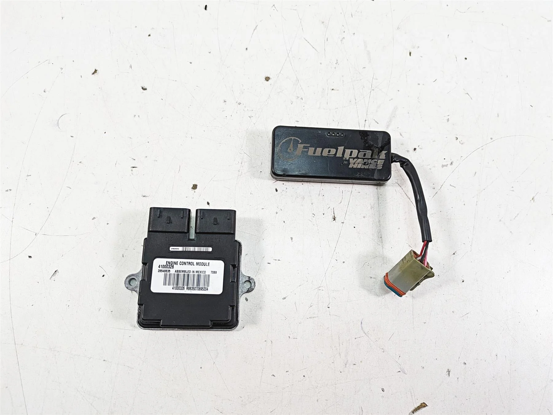 2017 Harley XL883 N Sportster Iron Cdi Ecu + Vance Hines Fuel Pack Set 41000326A - Image 4