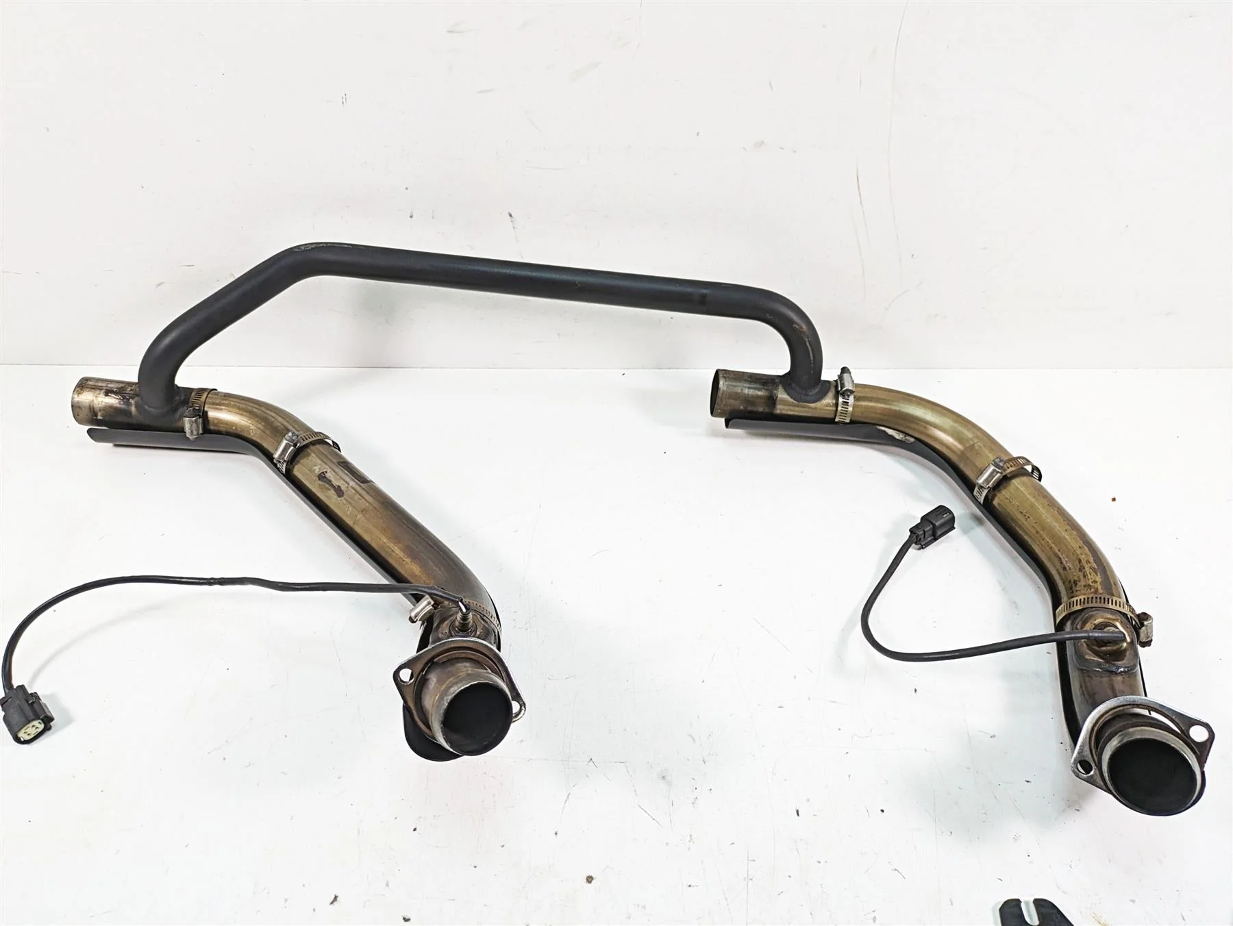 2017 Harley XL883 N Sportster Iron Oem Exhaust Header Pipe Set 65600182 - Image 7