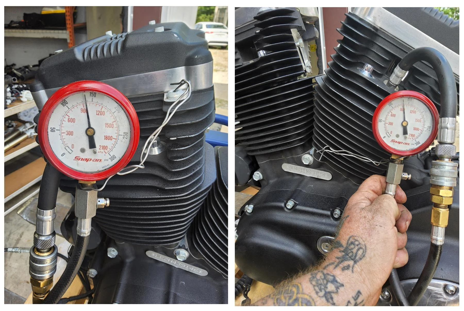 2017 Harley XL883 N Sportster Iron Running Engine Motor 9k - Video 16200497 - Image 2