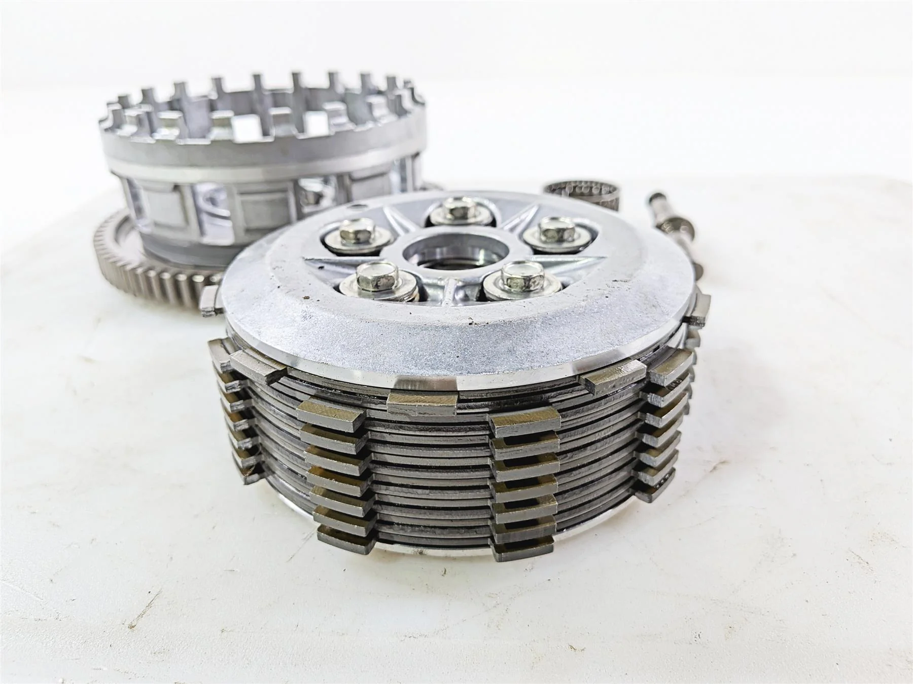 2017 Honda CBR600RR PC40 Clutch Basket Friction Disc Pressure Plate 22100-MFJ-D00 - Image 12