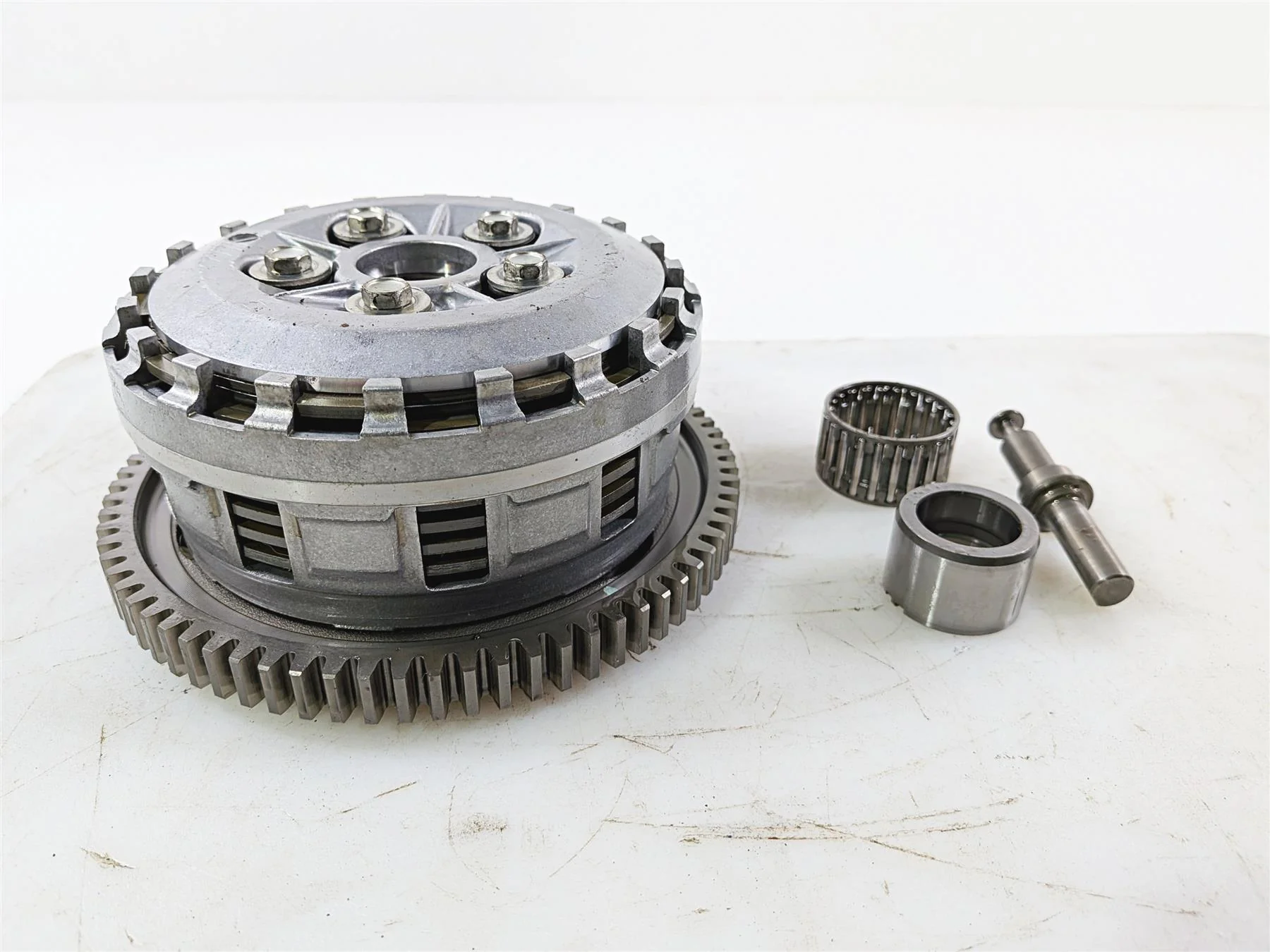 2017 Honda CBR600RR PC40 Clutch Basket Friction Disc Pressure Plate 22100-MFJ-D00 - Image 2