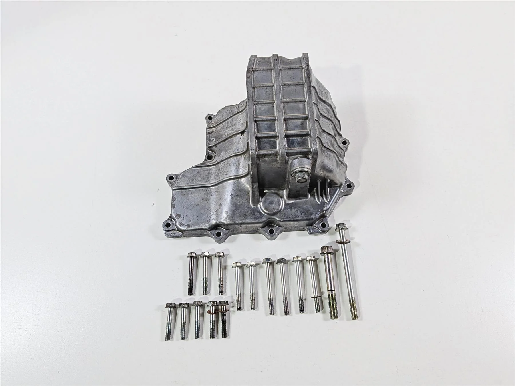 2017 Honda CBR600RR PC40 Oil Pan Lower Engine Case Cover 11210-MFJ-D01