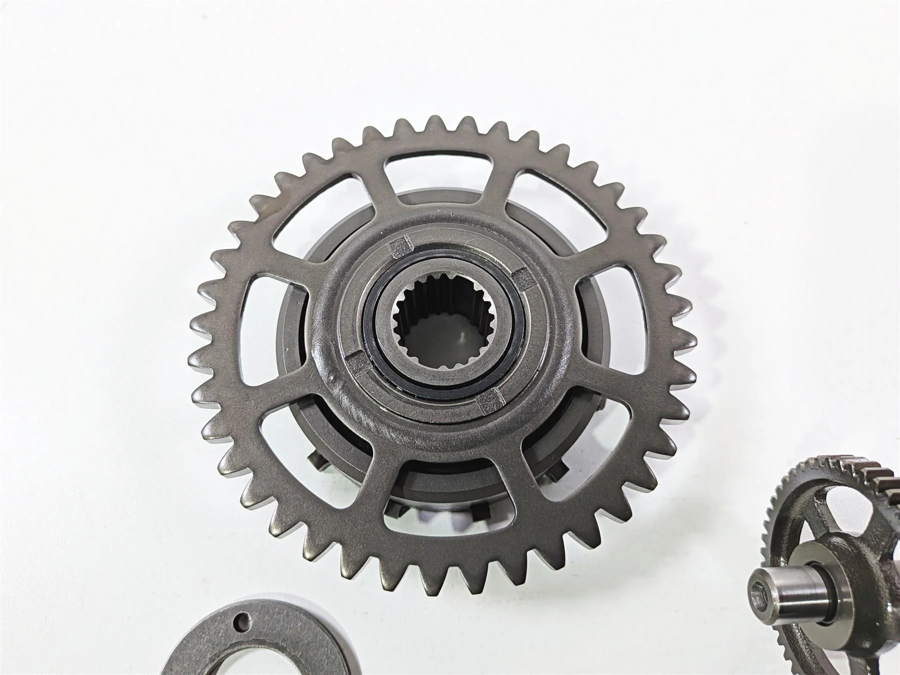 2017 Honda CBR600RR PC40 Starter Clutch & Gear Set -TESTED 28126-MEL-000 - Image 3
