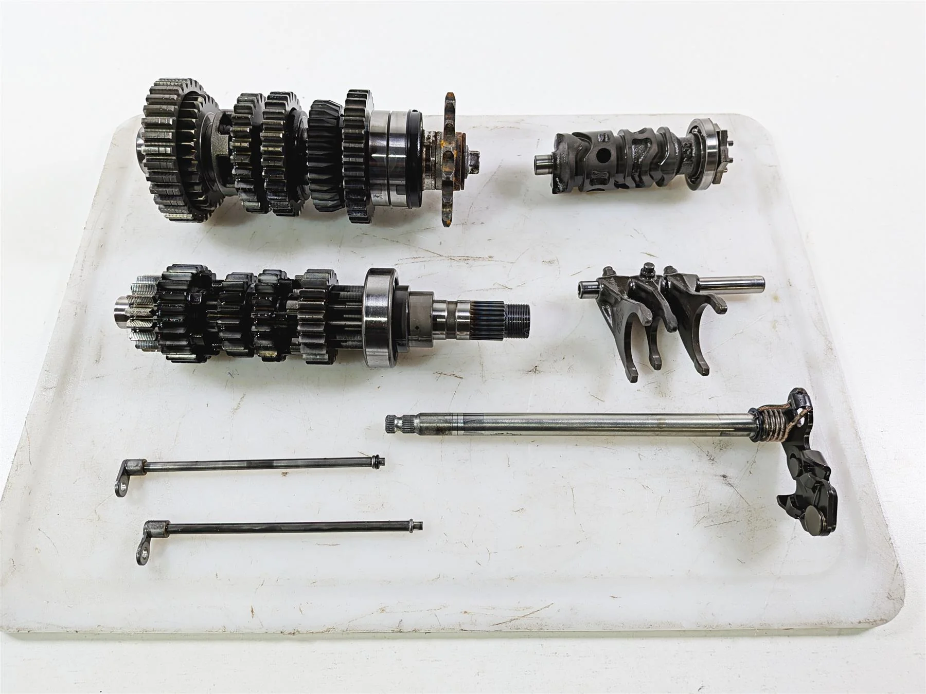 2017 Honda CBR600RR PC40 Transmission Gear Shift Drum Barrel Set 23211-MFJ-D00