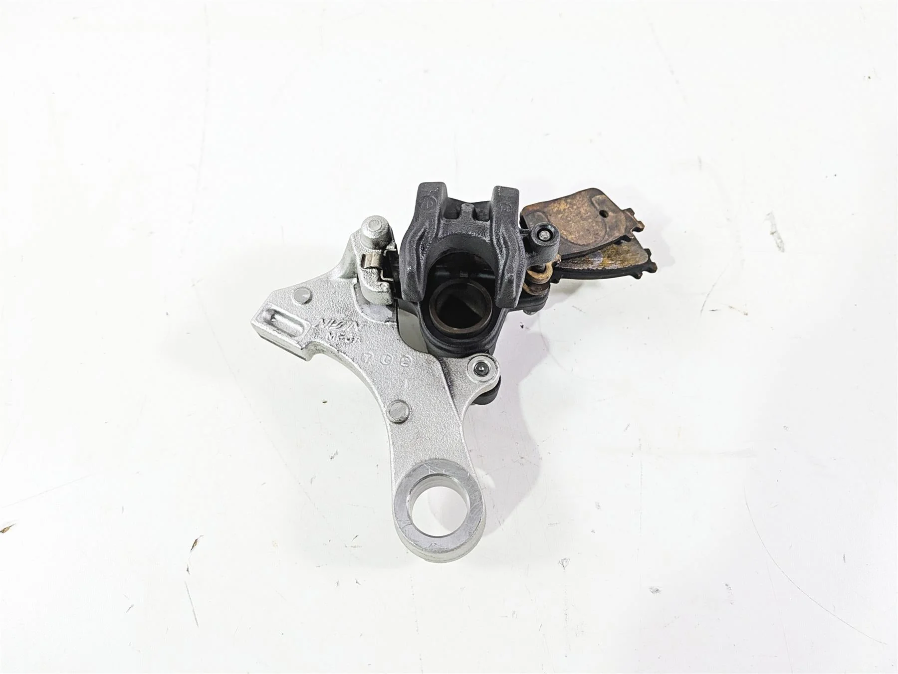 2017 Honda CBR600RR Rear Nissin Brake Caliper & Bracket 43150-MFJ-D01 - Image 6