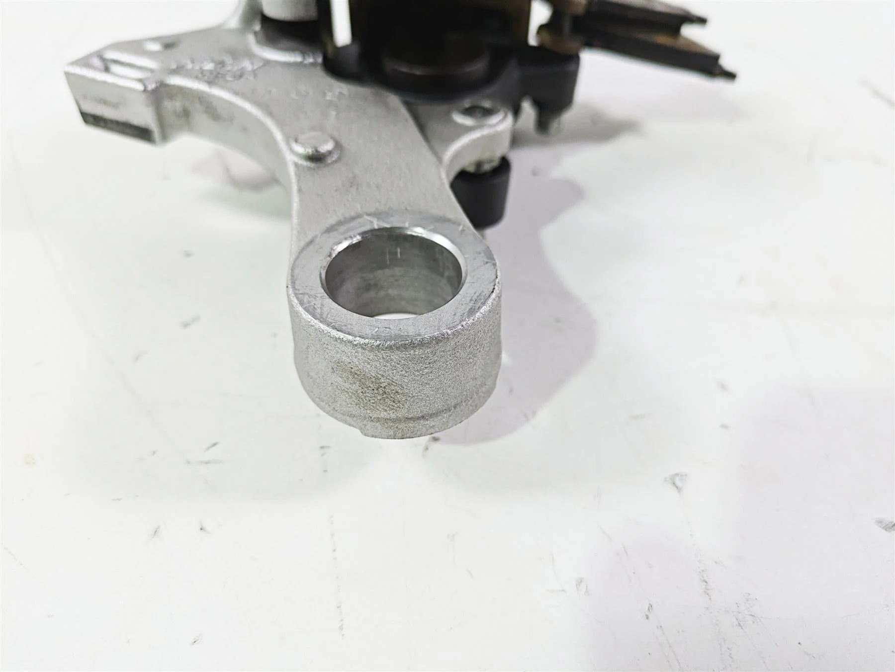 2017 Honda CBR600RR Rear Nissin Brake Caliper & Bracket 43150-MFJ-D01 - Image 9